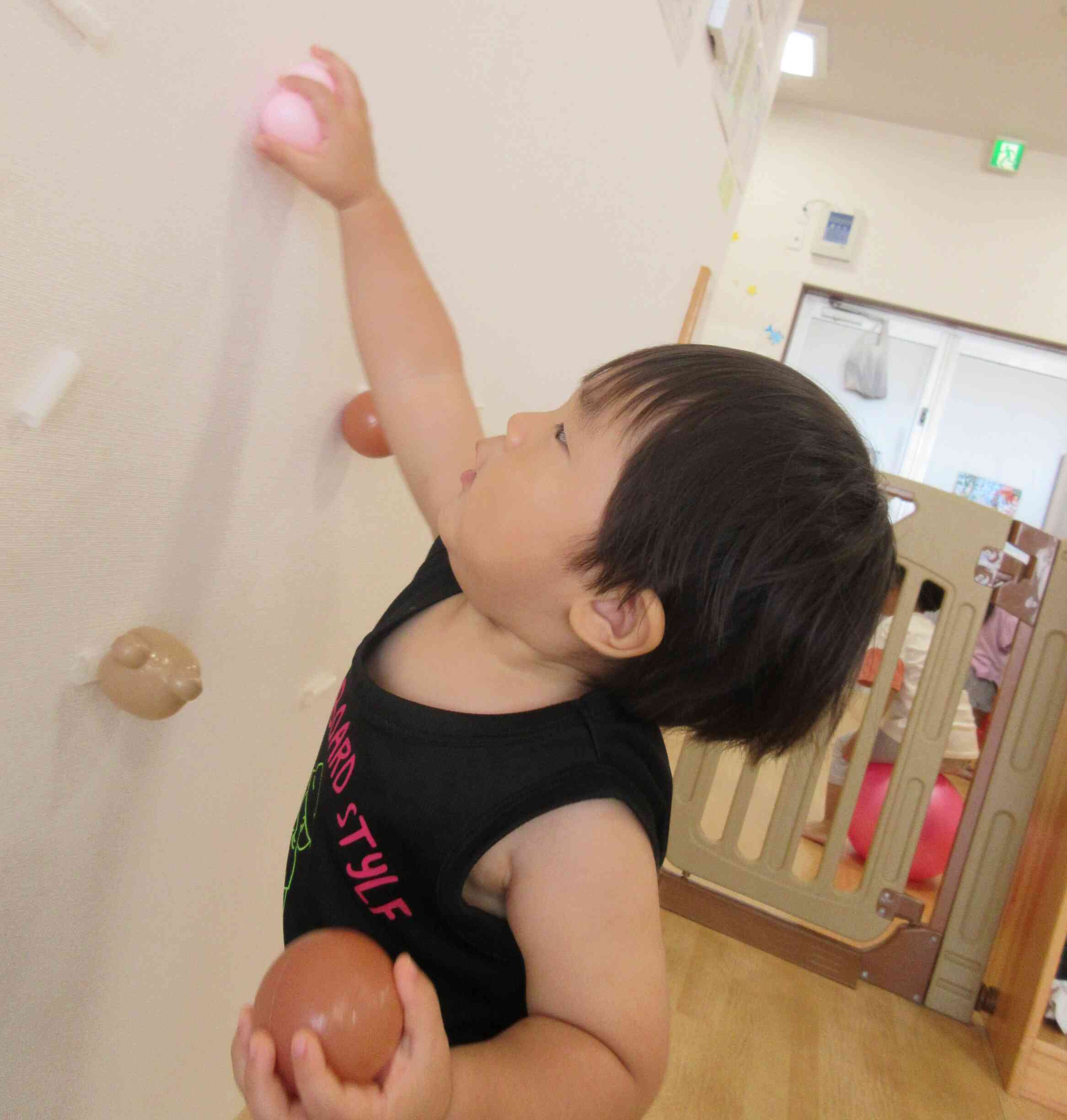 ボール遊び♬