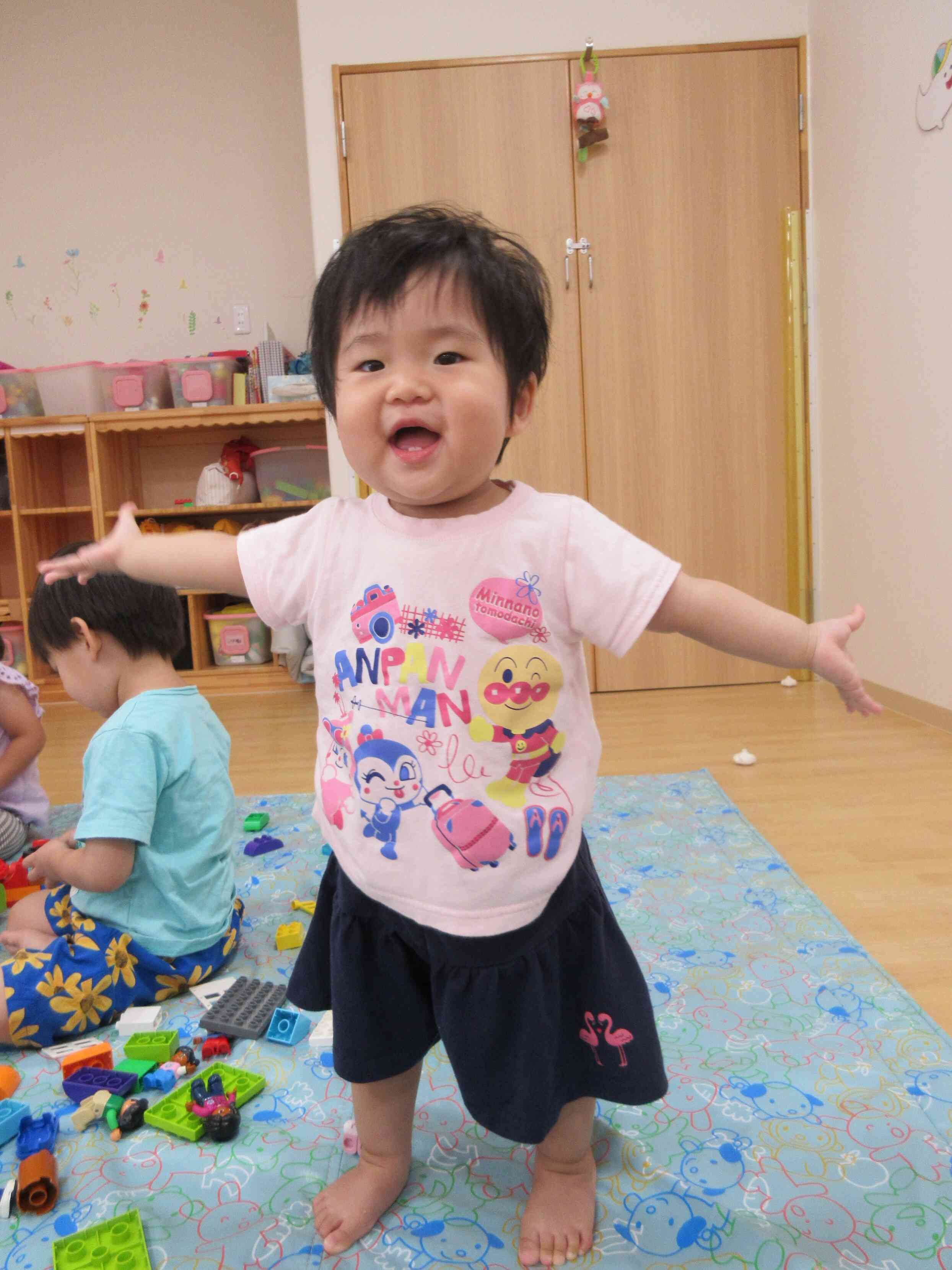 にこにこ笑顔のひよこぐみちゃんです♪