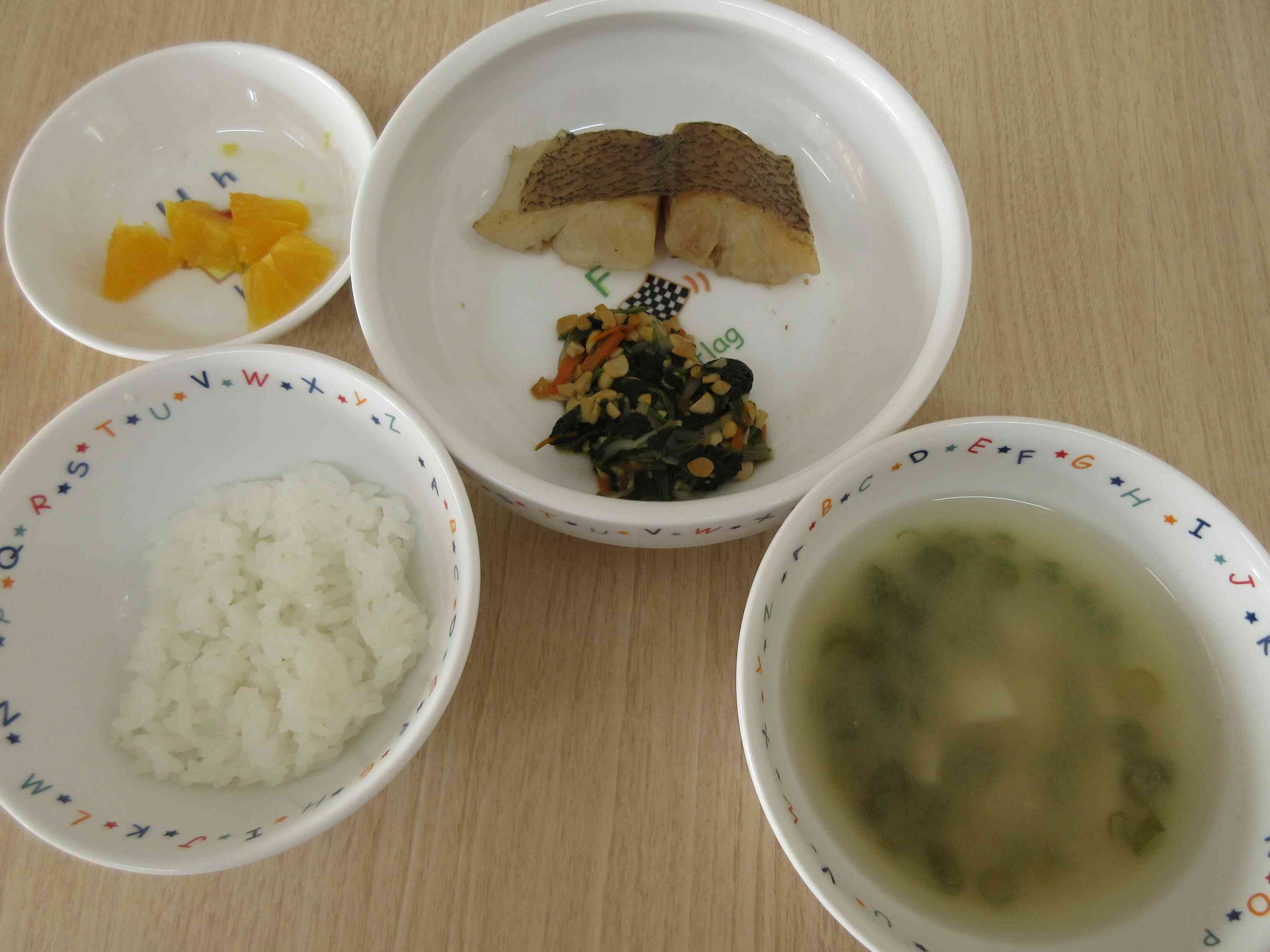 10月6日の給食（幼児・完了食）