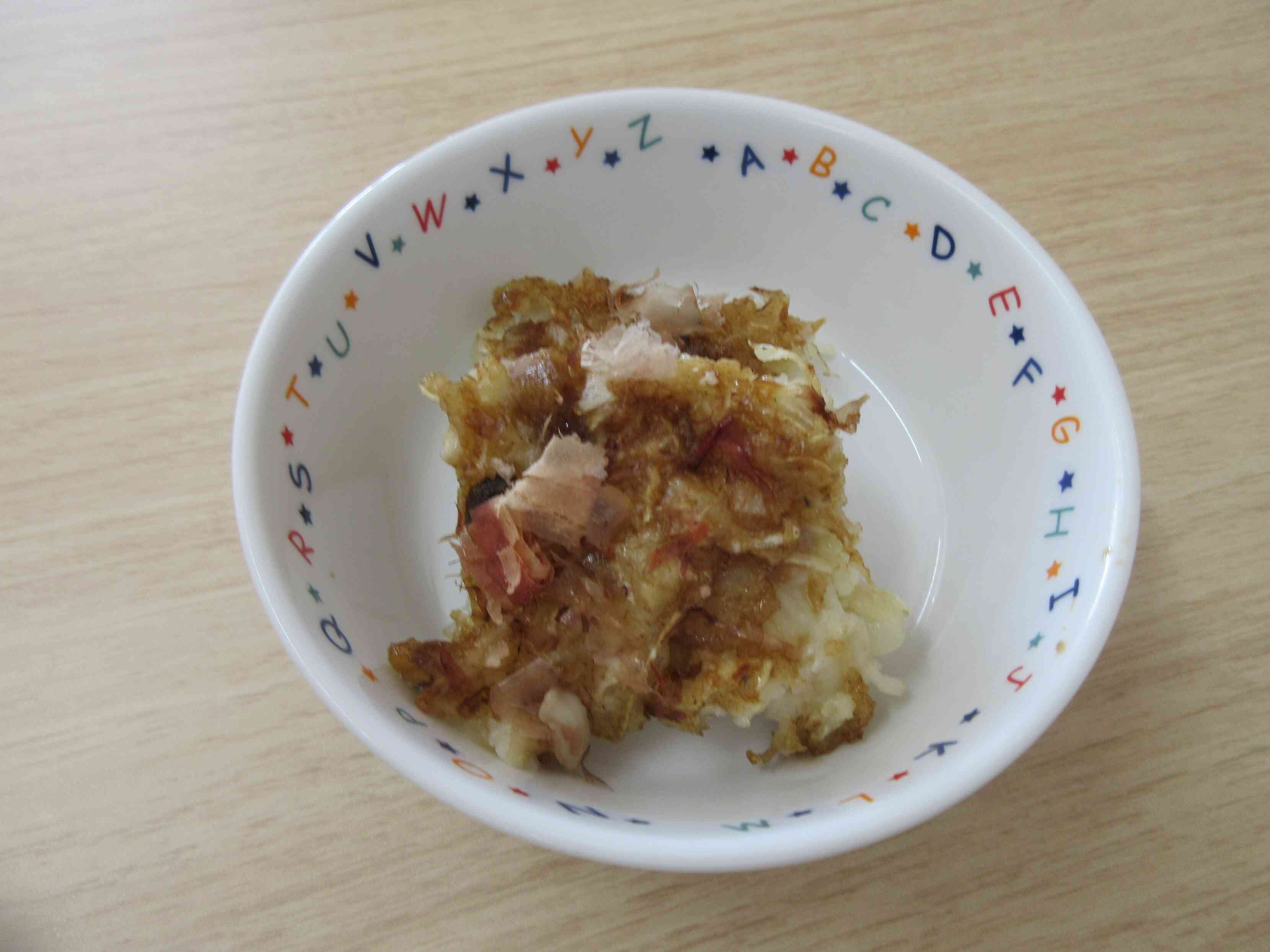 10月7日の手作りおやつ（幼児・完了食）