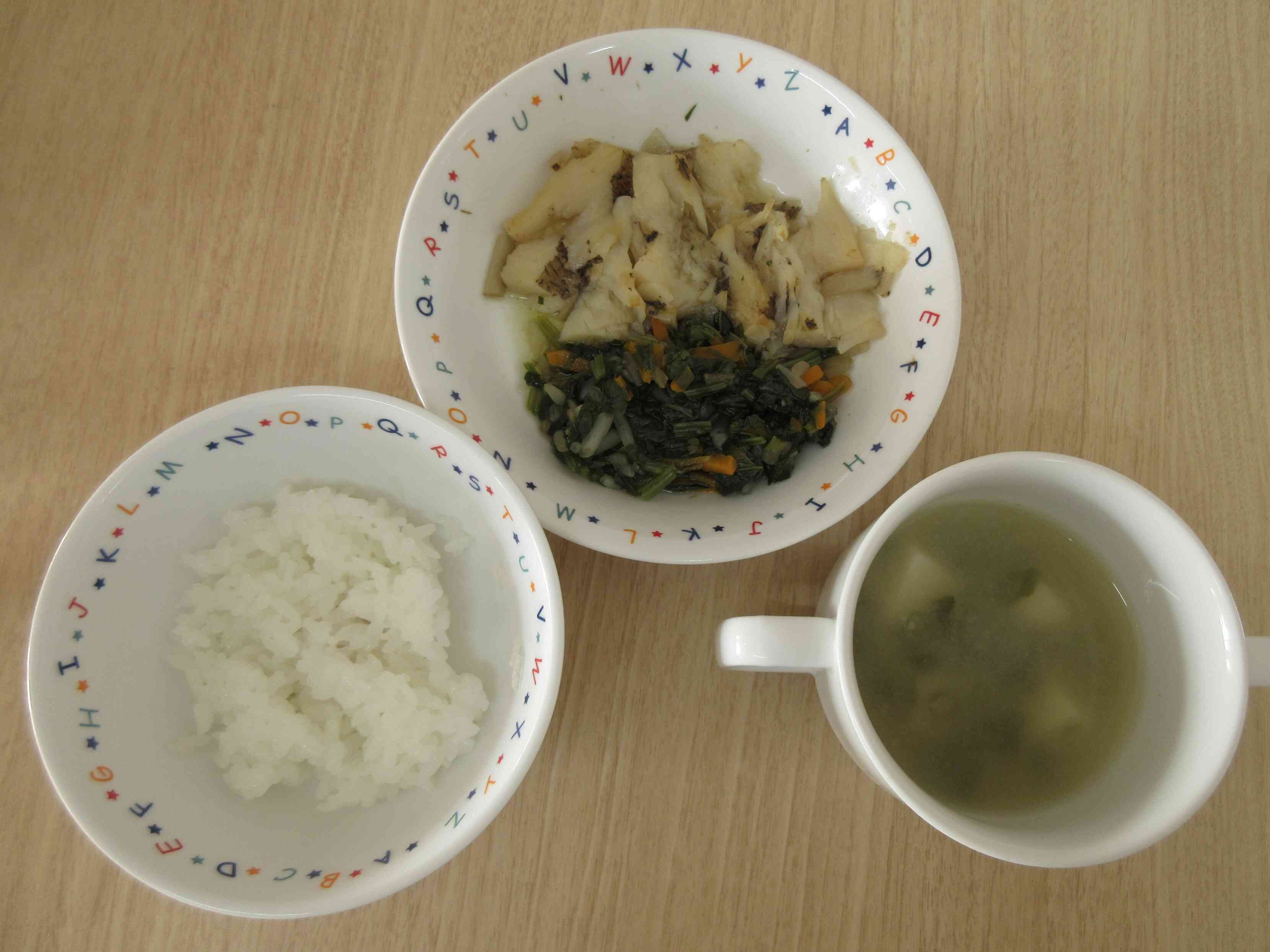 １０月２０日の給食（後期食）
