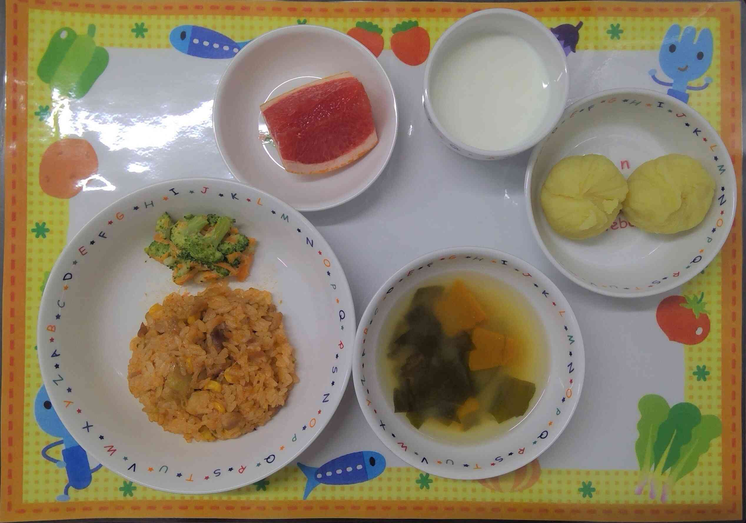 6月12日の給食とおやつ