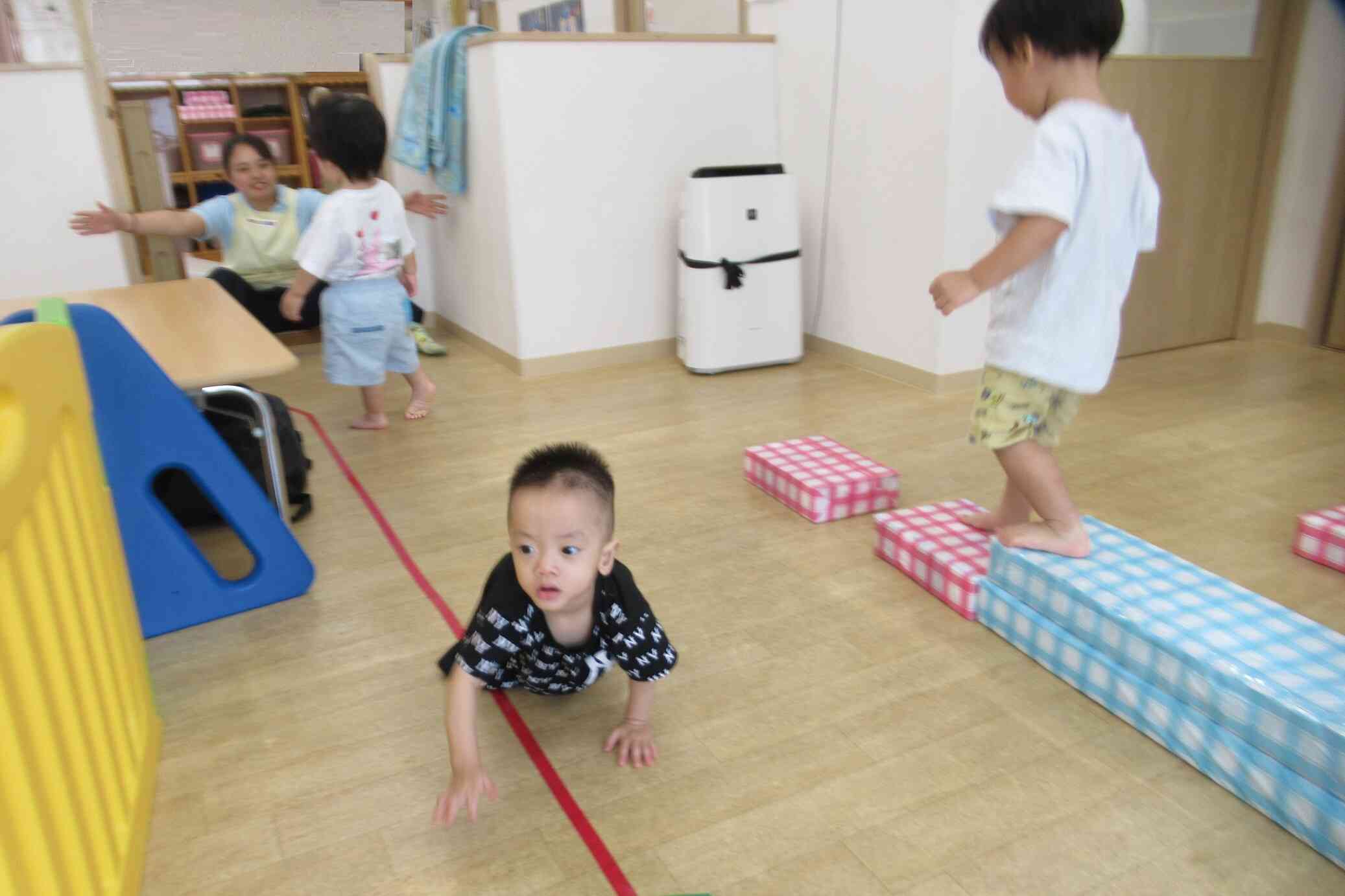 ひよこ組さんも、飛び入り参加♪