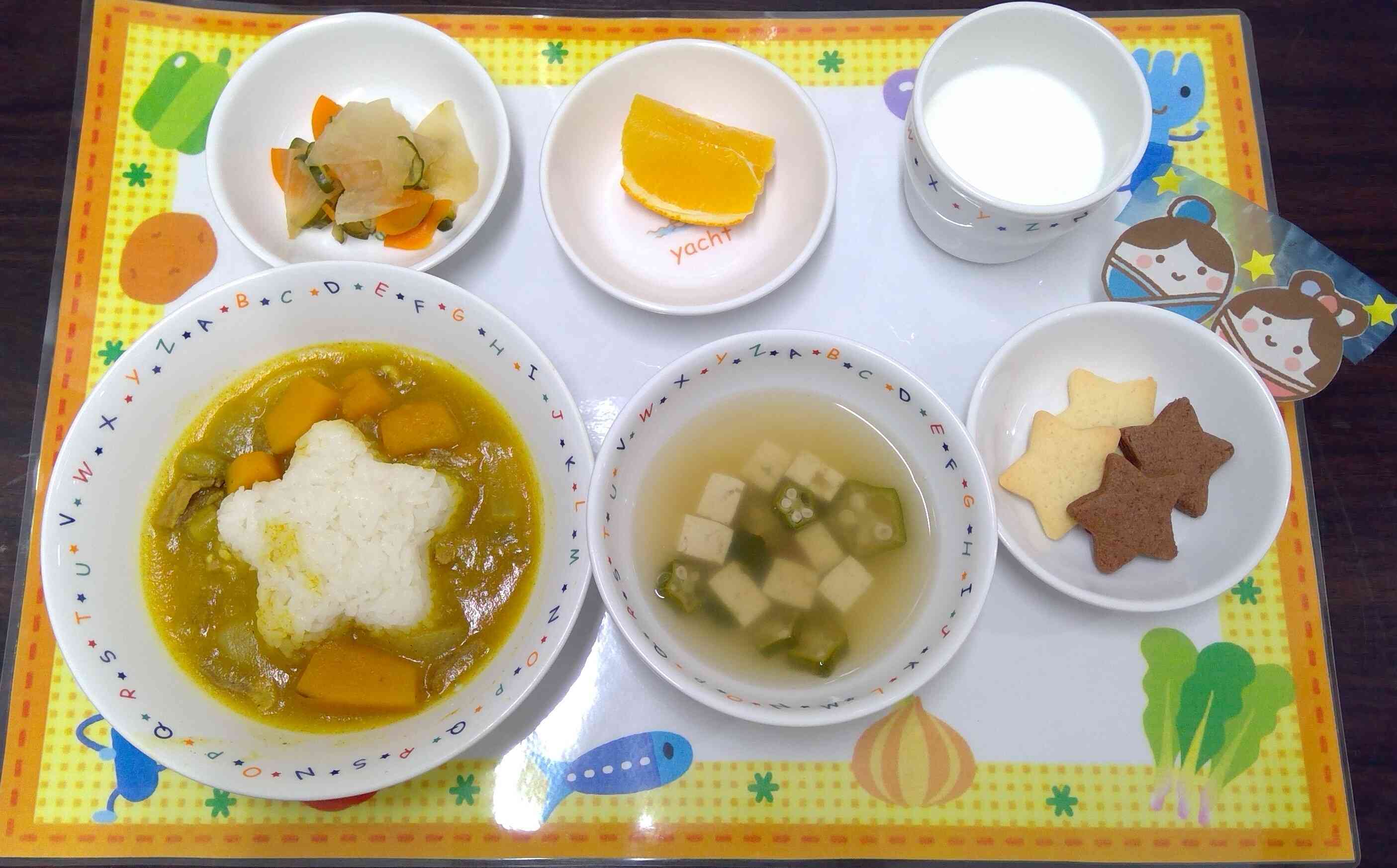 7月7日の給食とおやつ