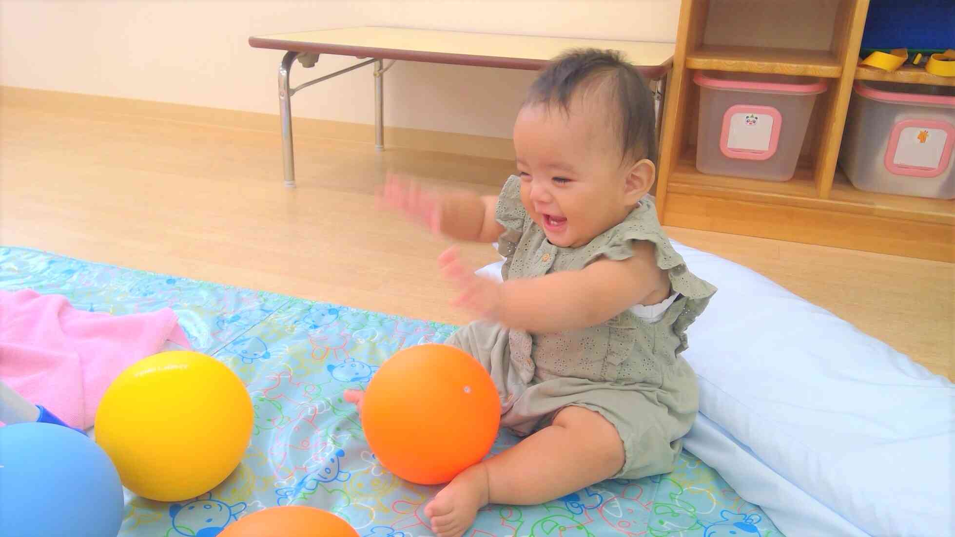 ボールぽんぽん♪