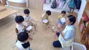 リズム遊びしたよ♪　あひる組