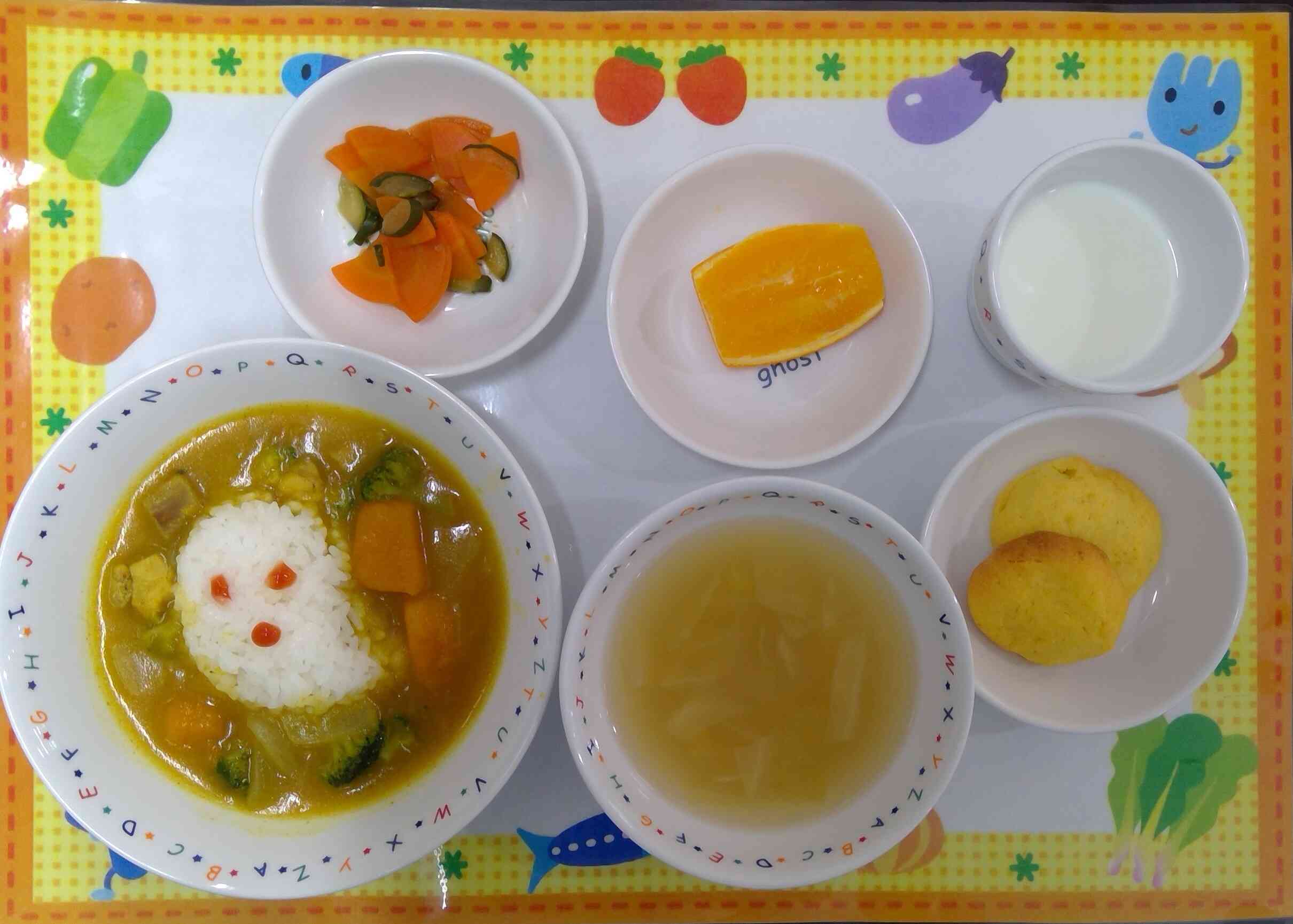 10月30日の給食とおやつ