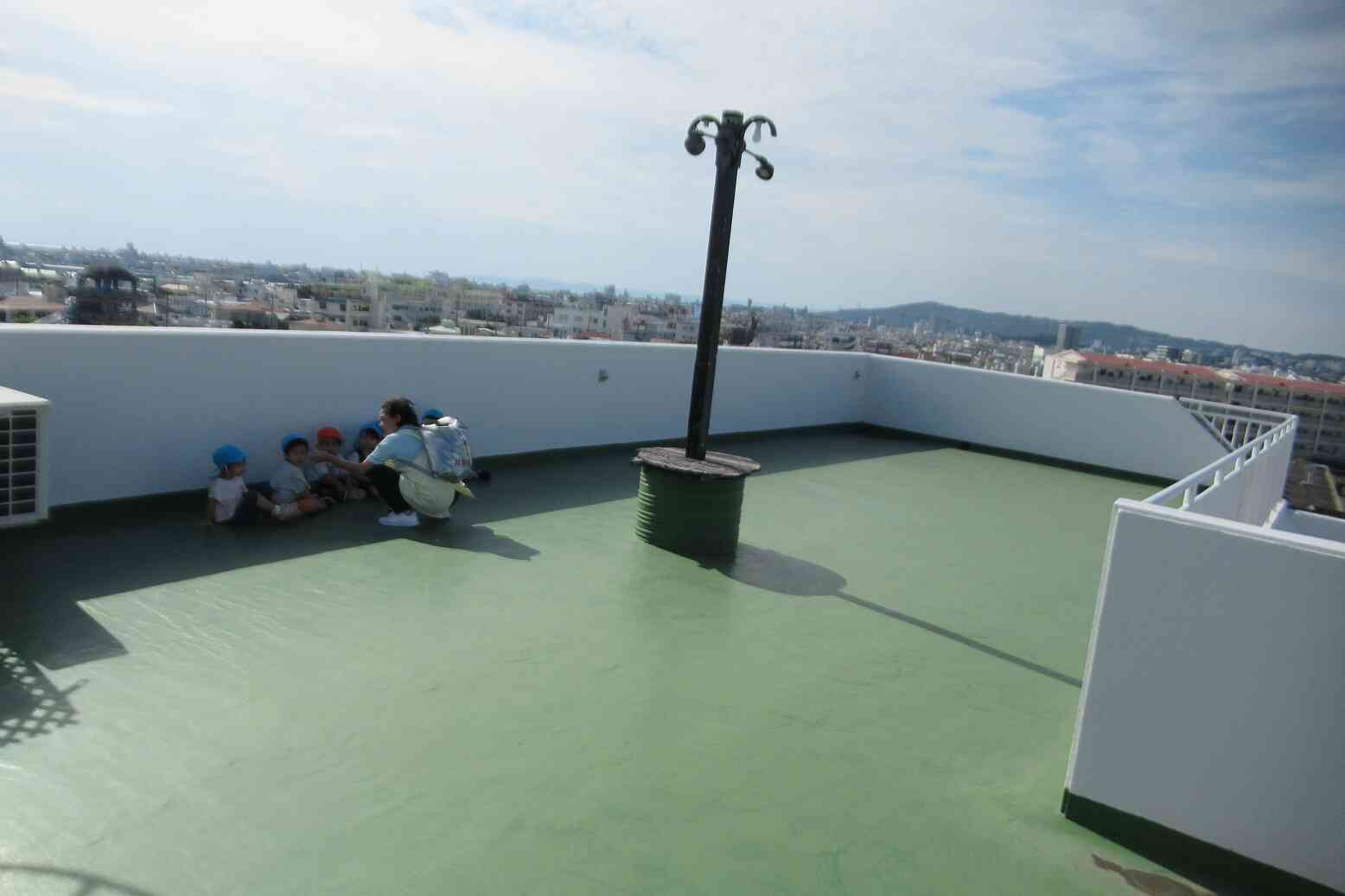 先生の話をよく聞いて避難しましたよ！