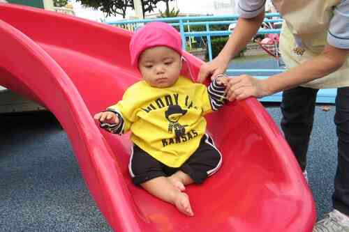 ひよこ組の子ども達も挑戦！