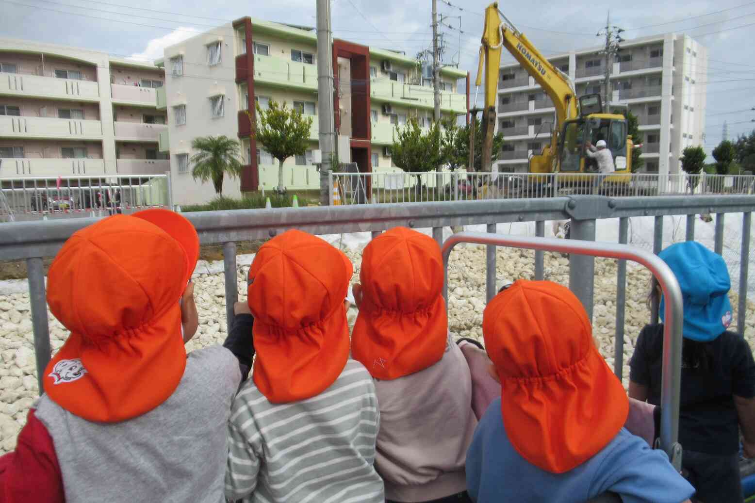 ショベルカーだ～！