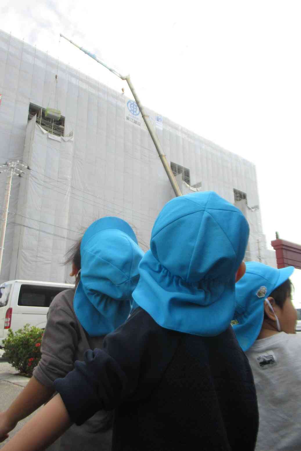 クレーン車だ～！