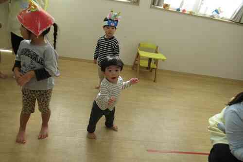 「おにのパンツ」をみんなで踊ったよ！ノリノリ～