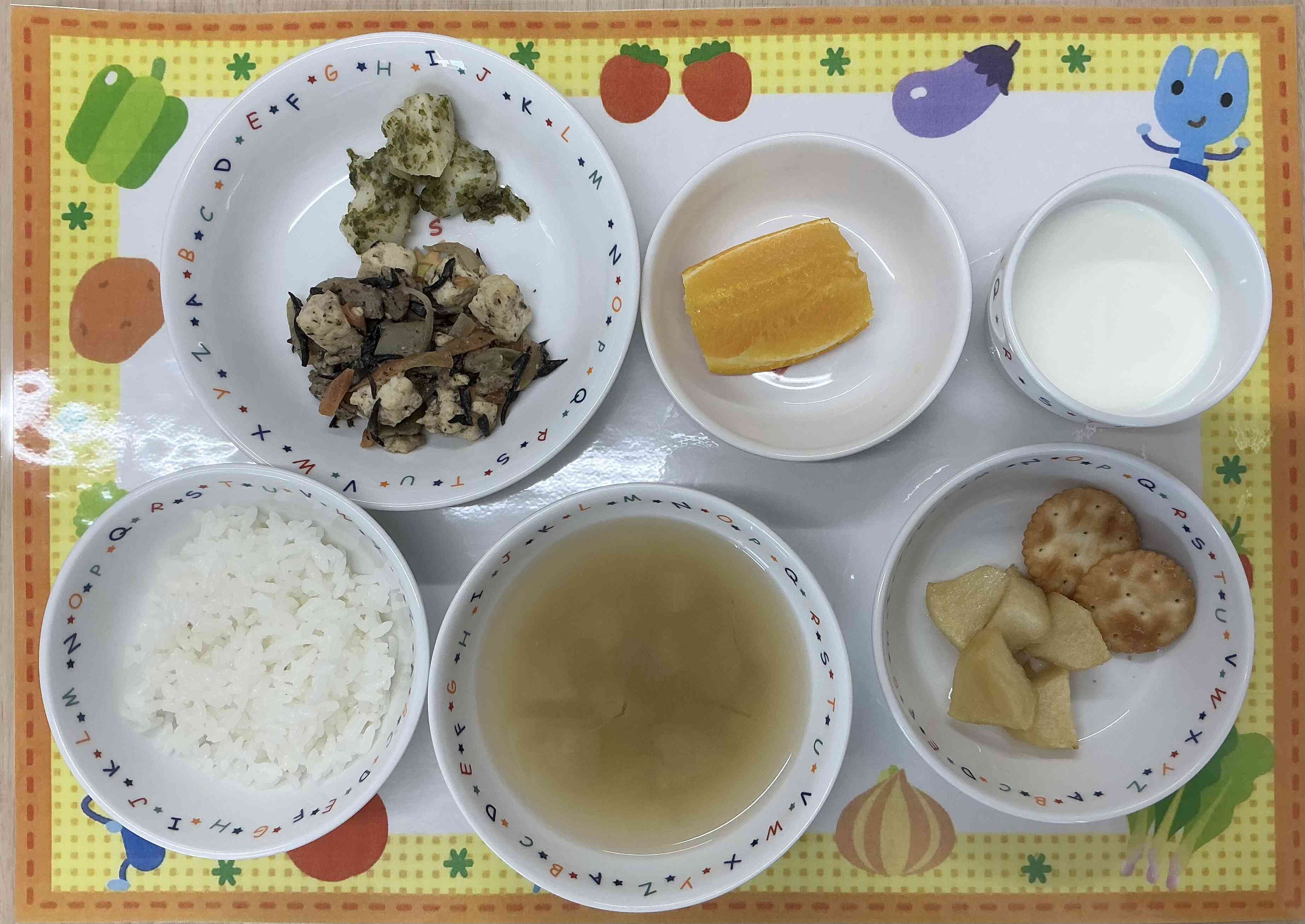 5月21日の給食とおやつ