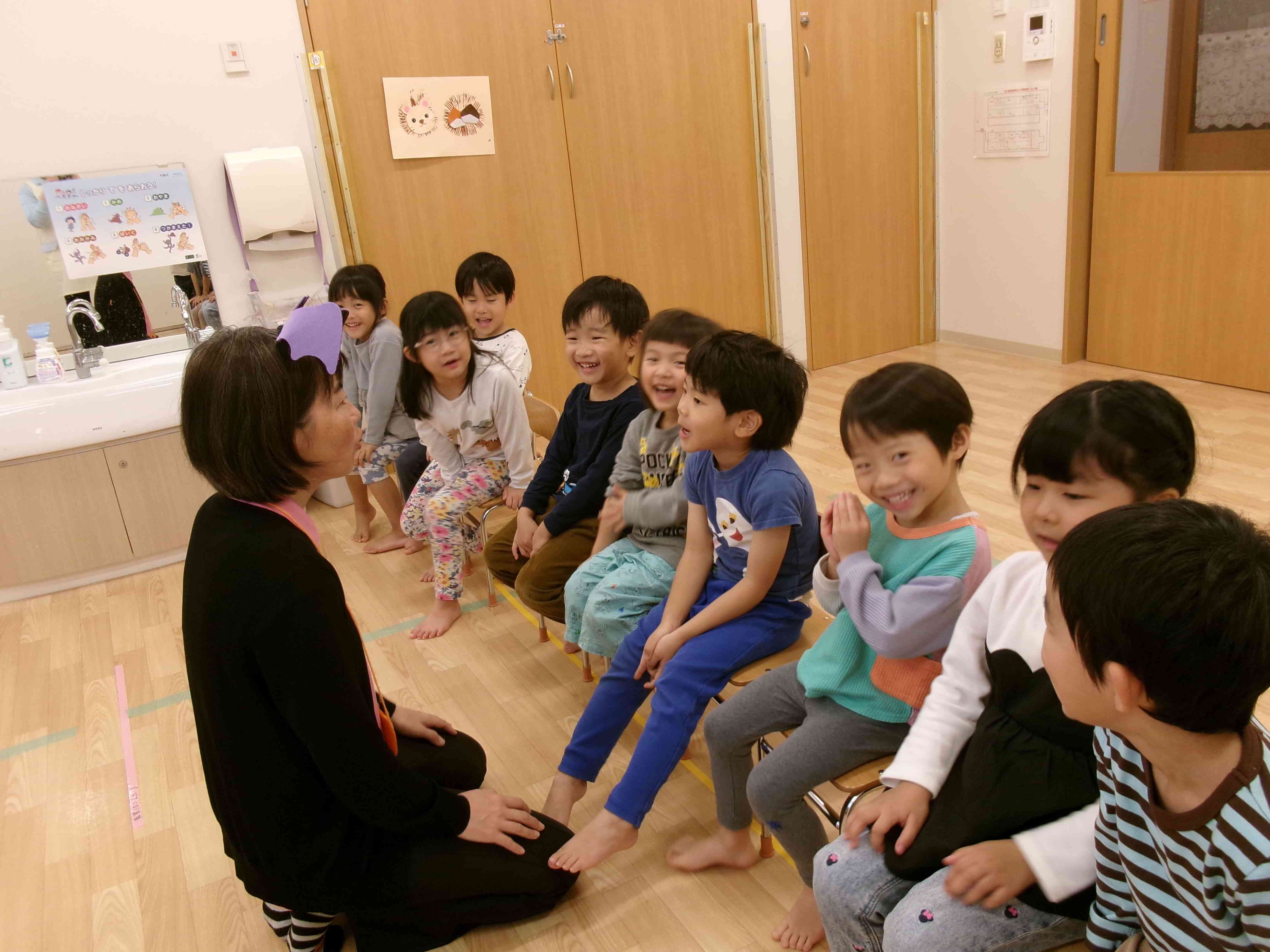 英語レッスン(4歳児クラス)