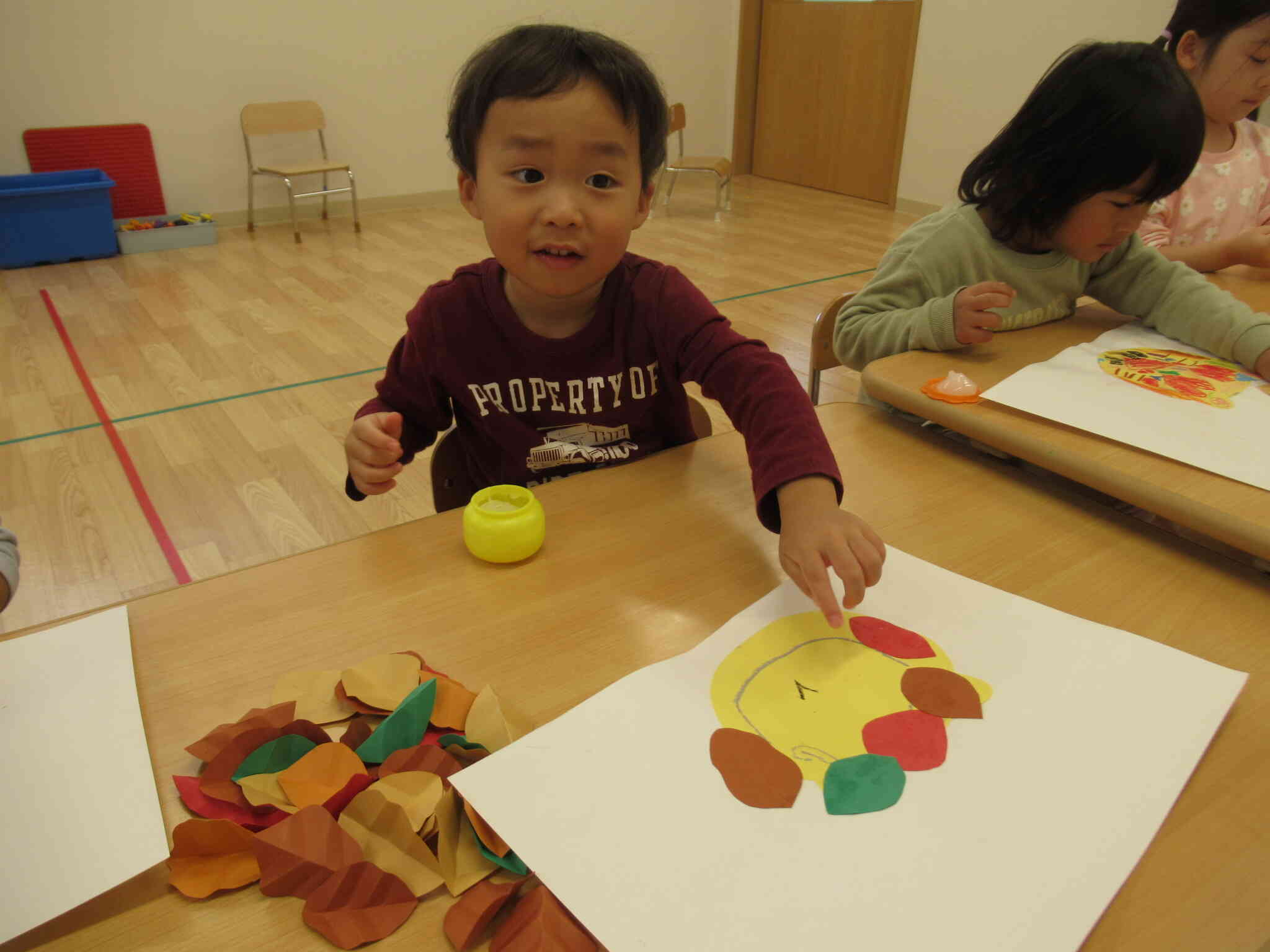 ３歳児クラス製作