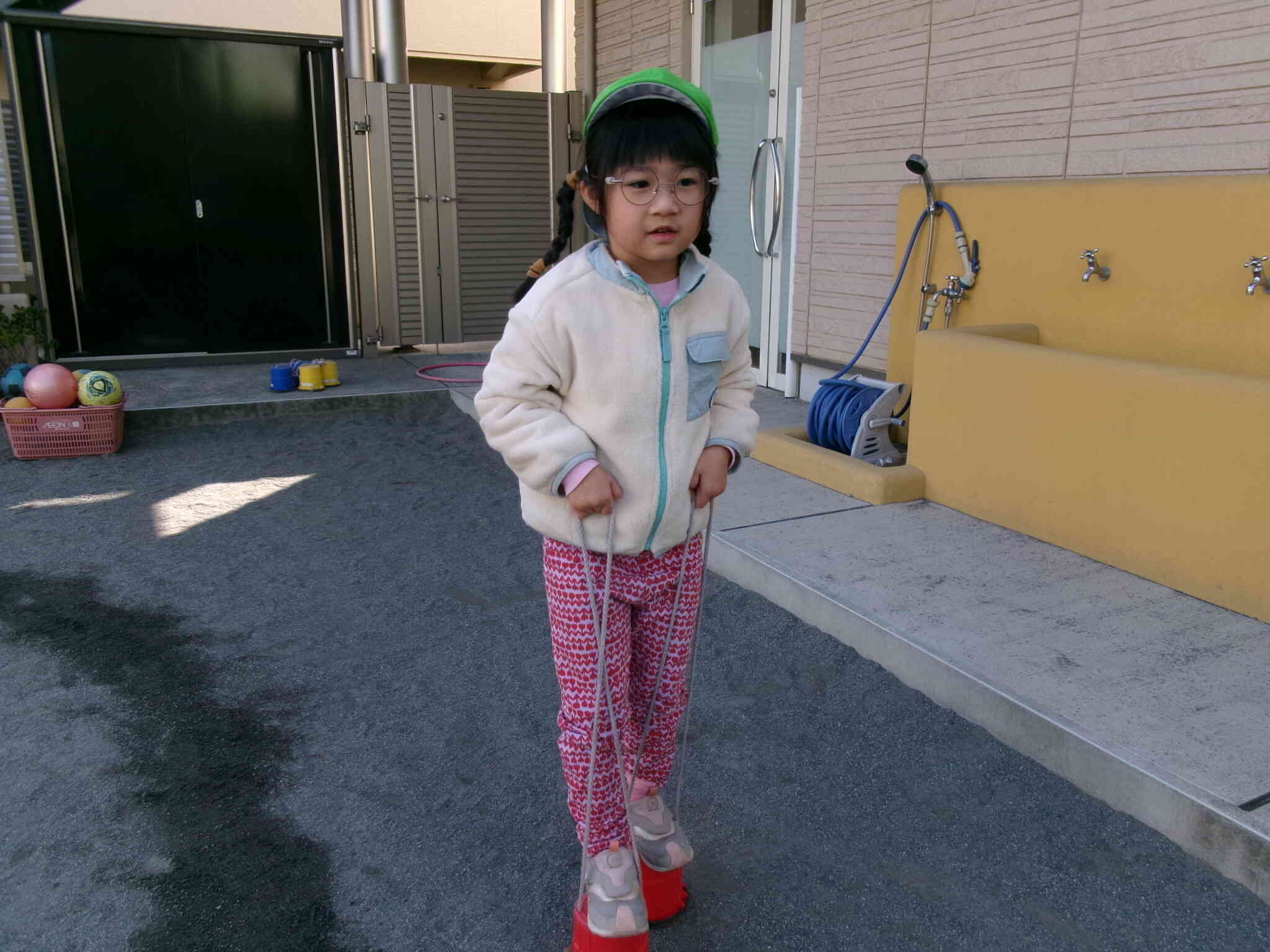 園庭遊び（4歳児クラス）