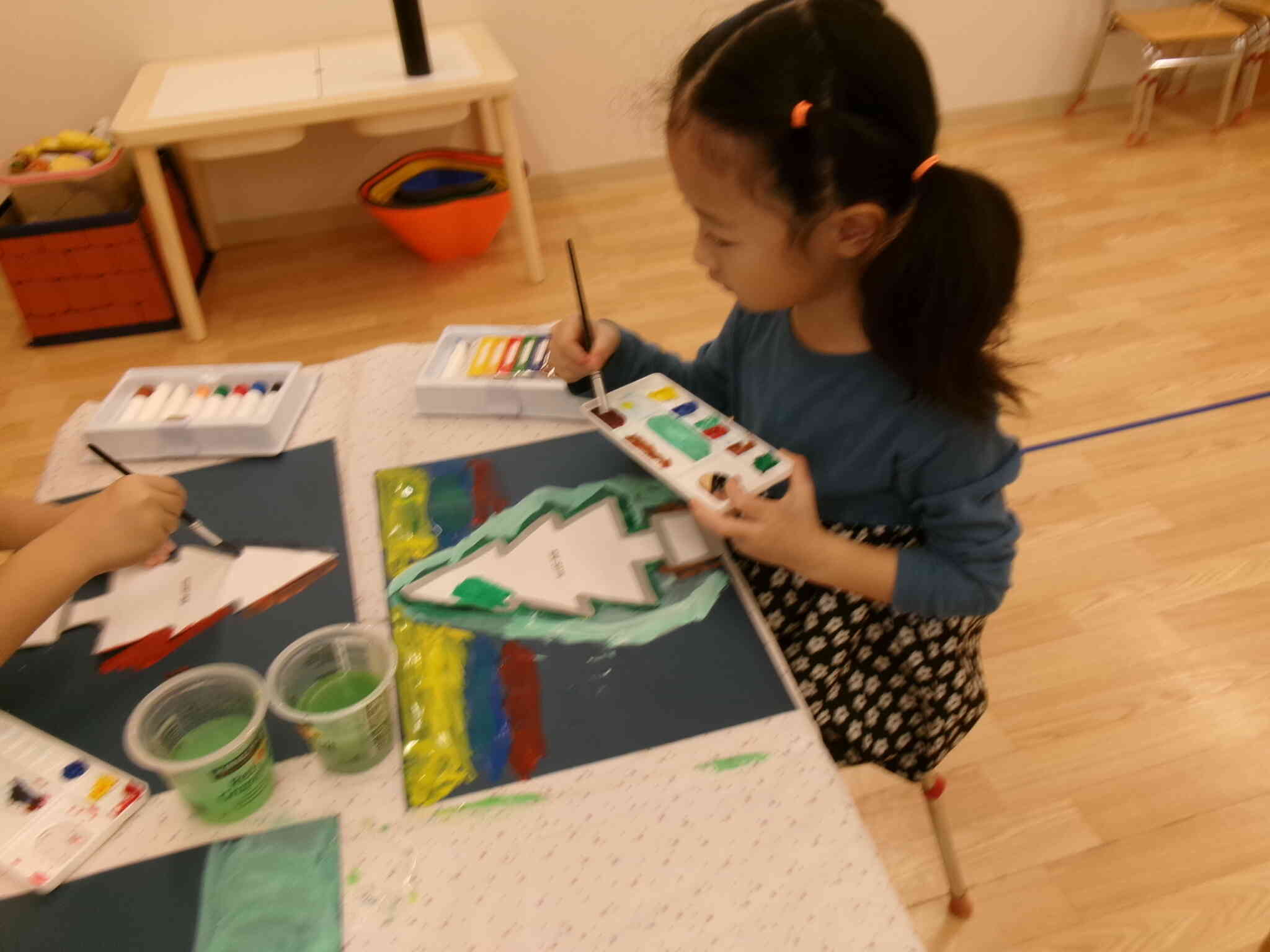 12月の製作（ツリー）