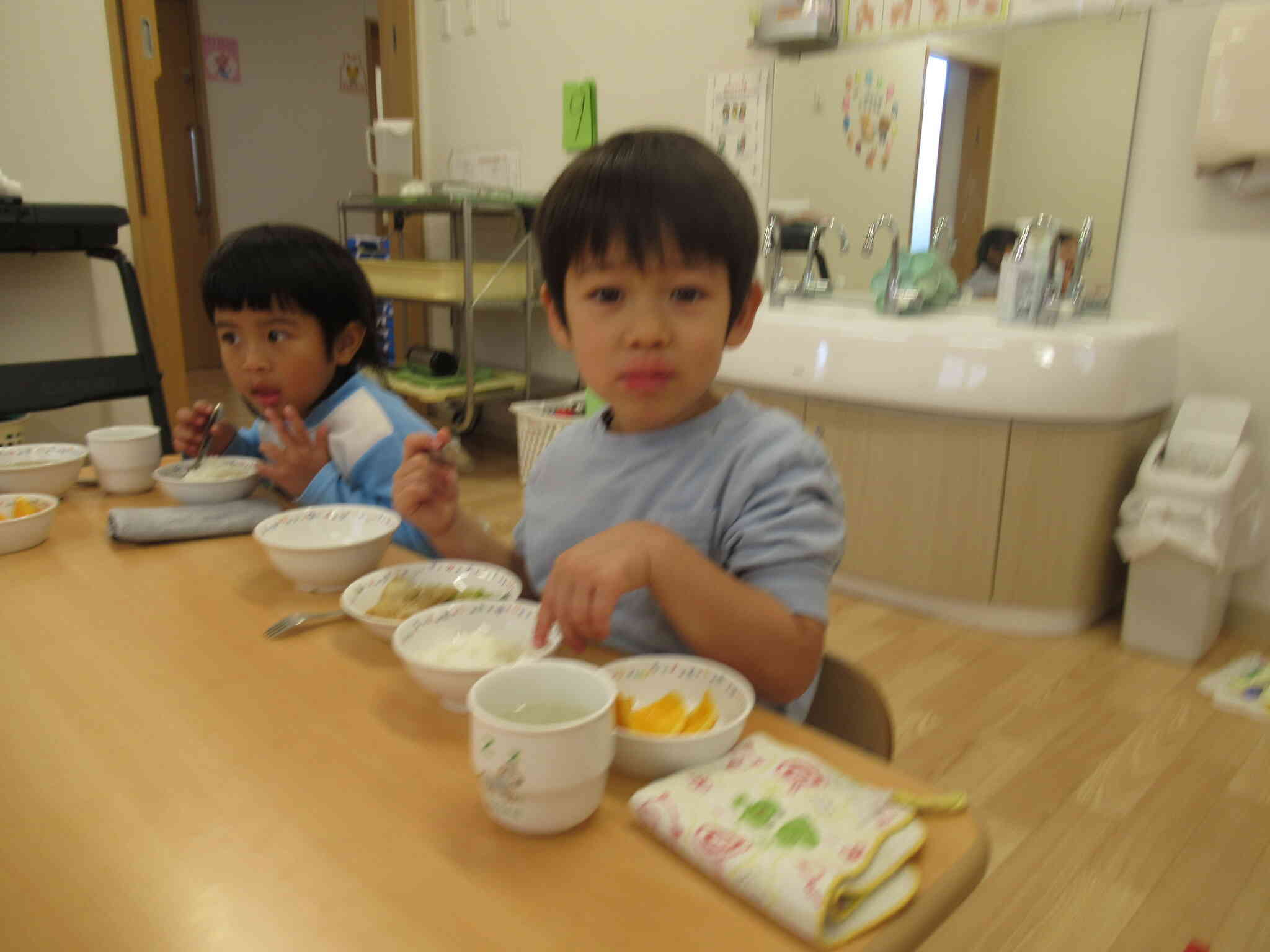 とある日のご様子(3歳児クラス）