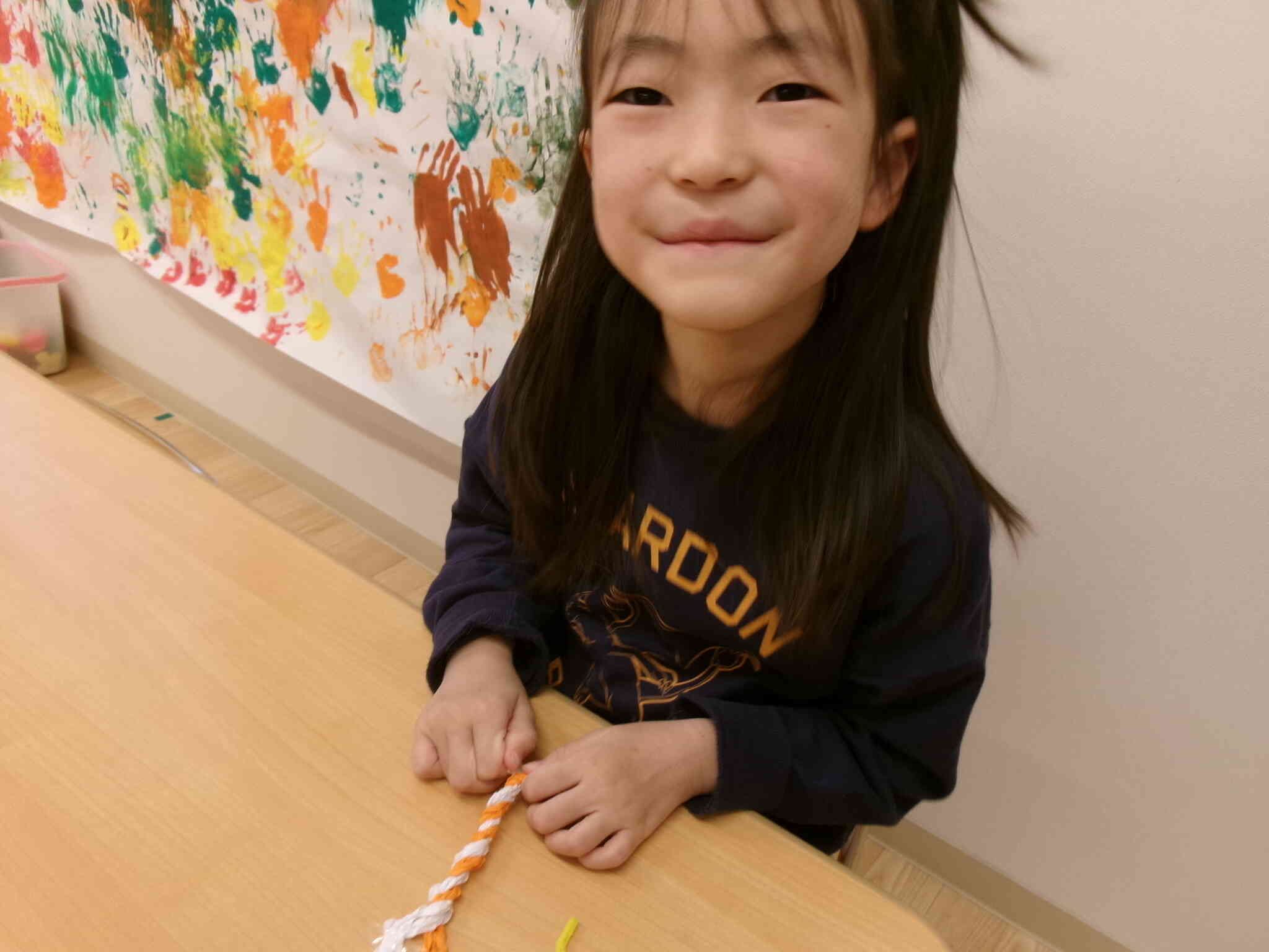 「できた！！」