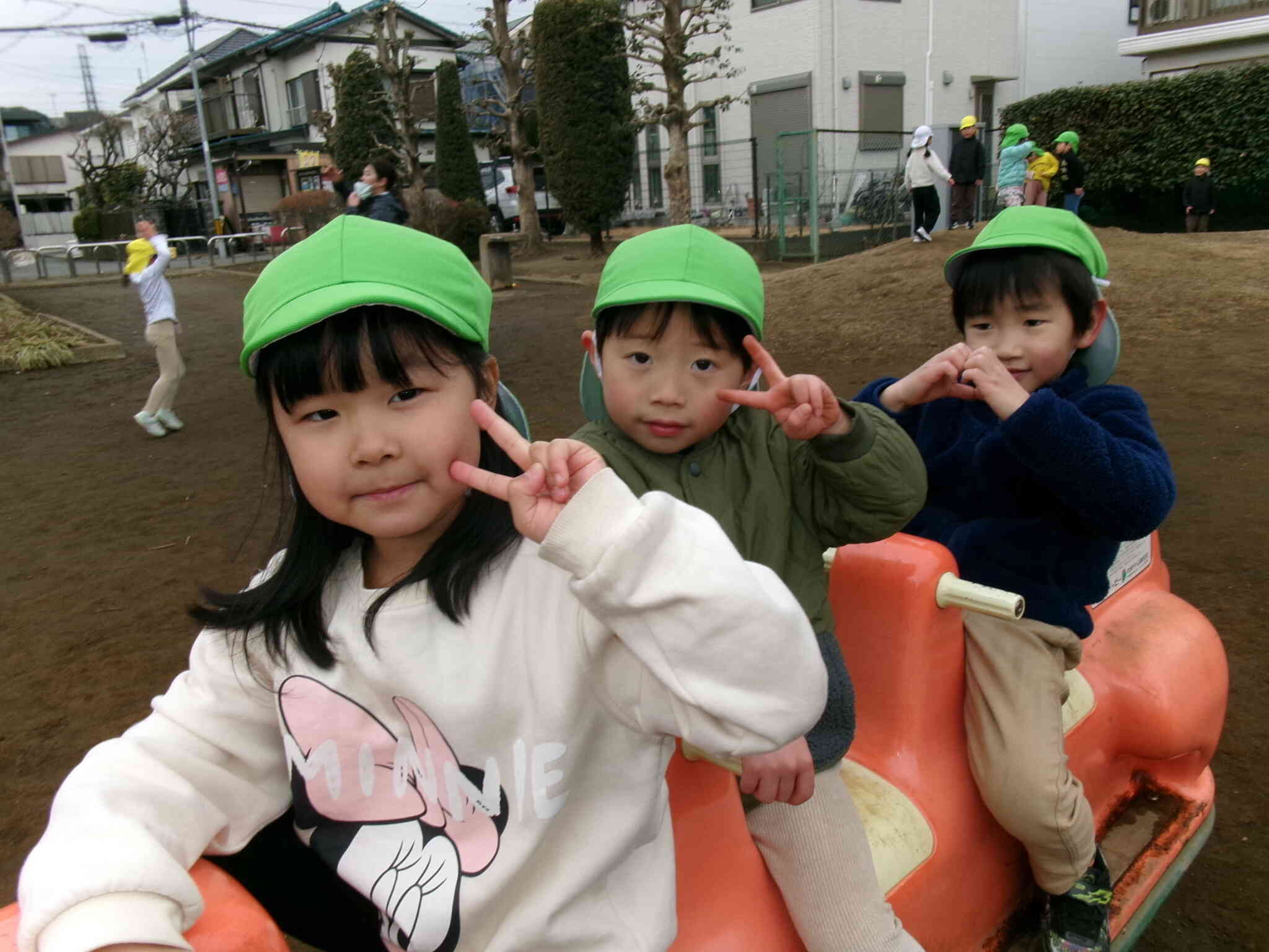 みんなで「ハイポーズ！」