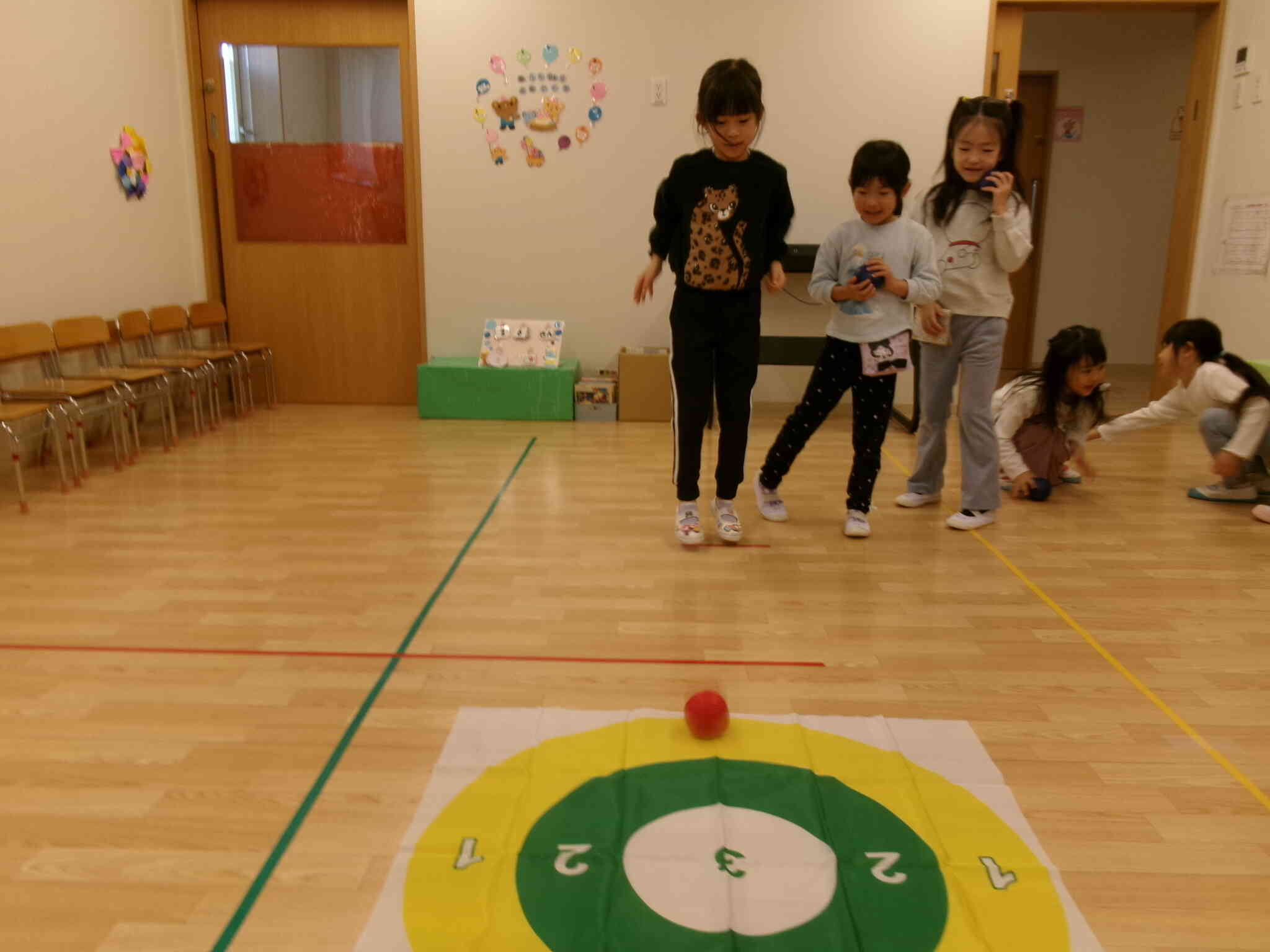 ボッチャ(５歳児クラス）