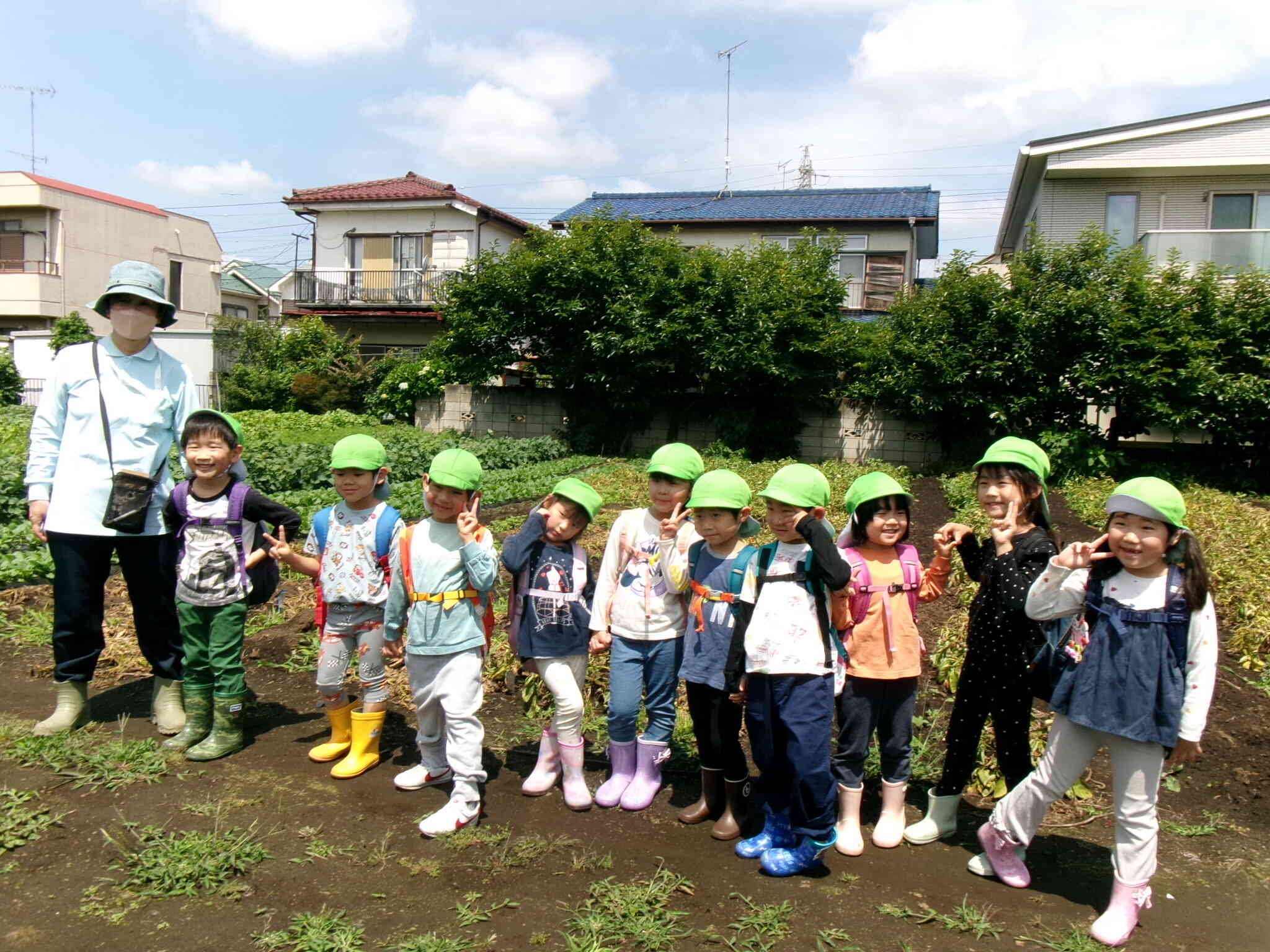 じゃがいもほり（５歳児）