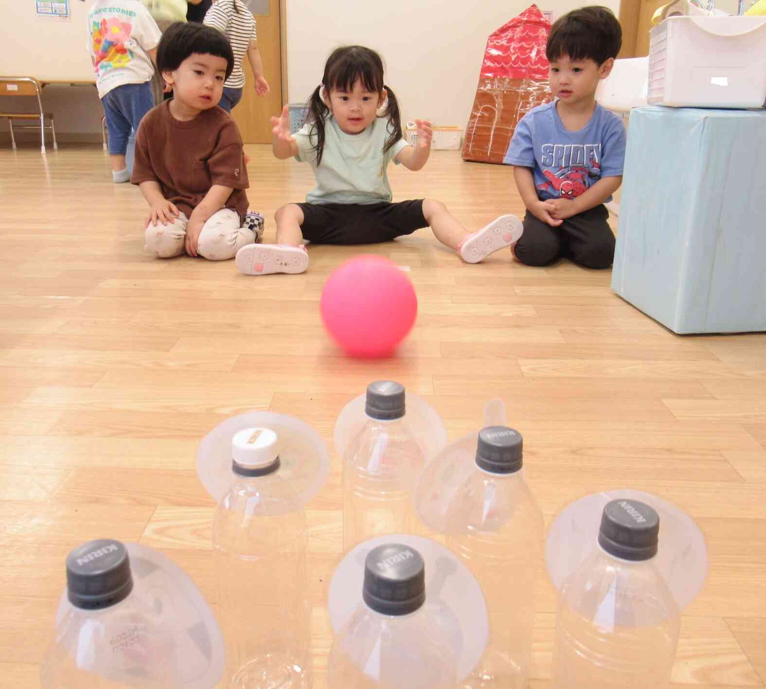 ２歳児「お祭りごっこ」
