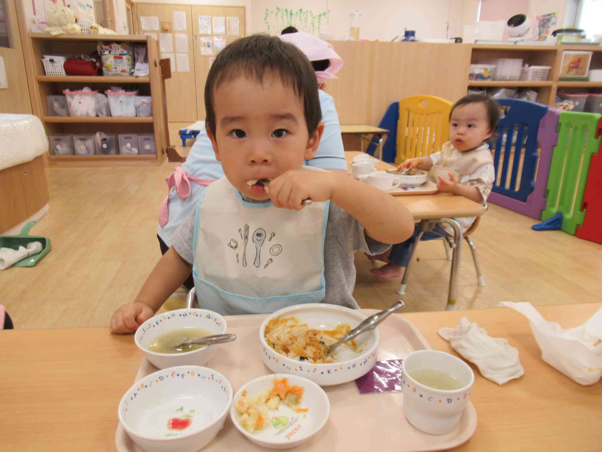 「あーん」ぱくっ！