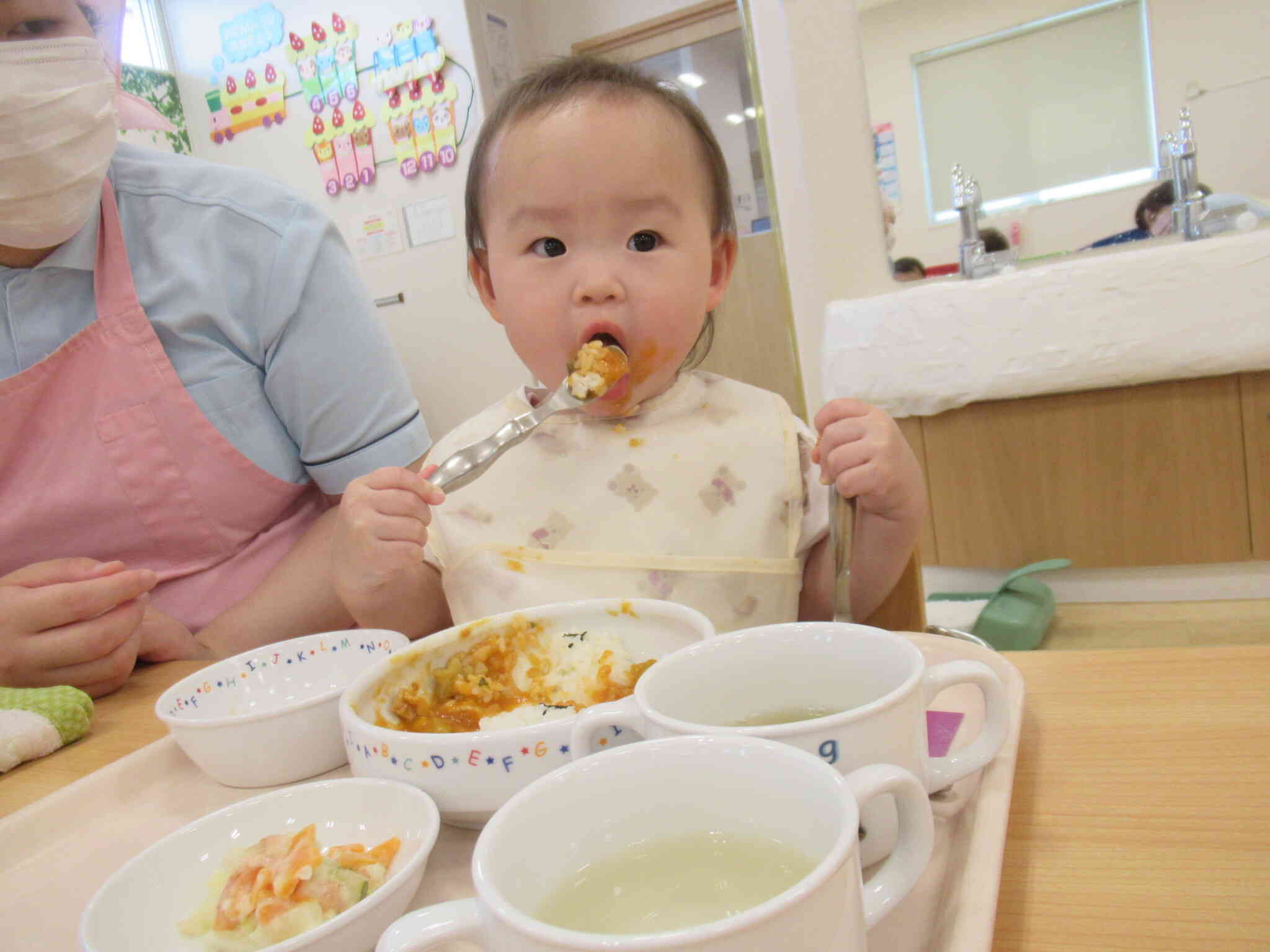 カレーおいしいね♪