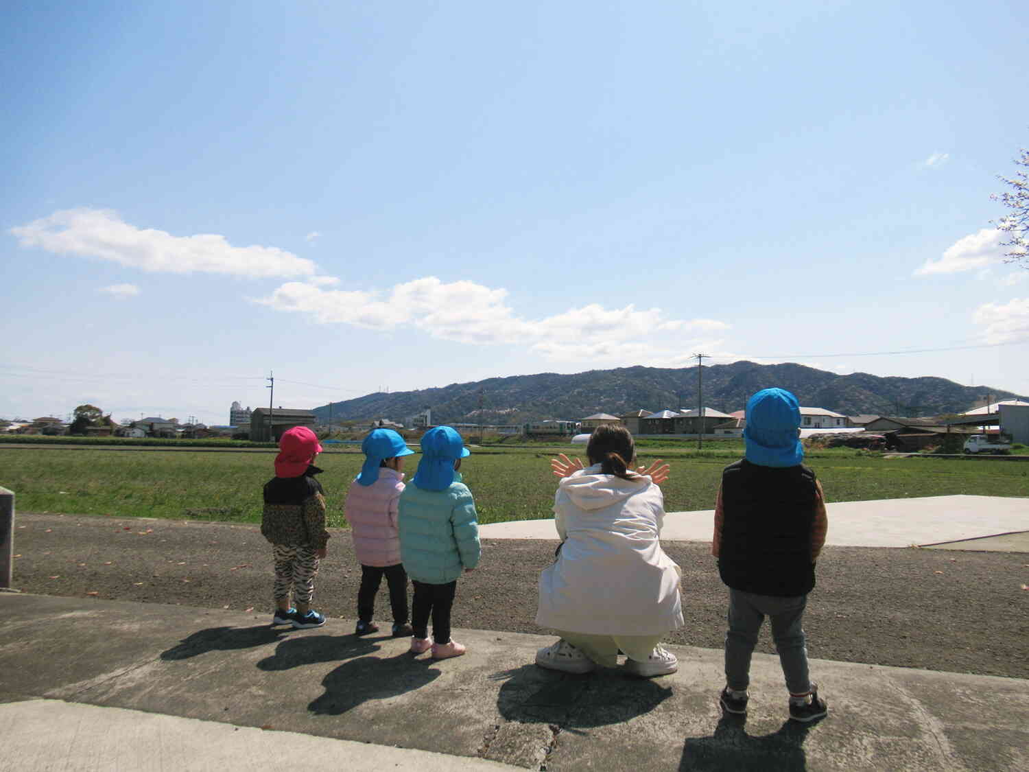 春のお散歩に出かけたよ