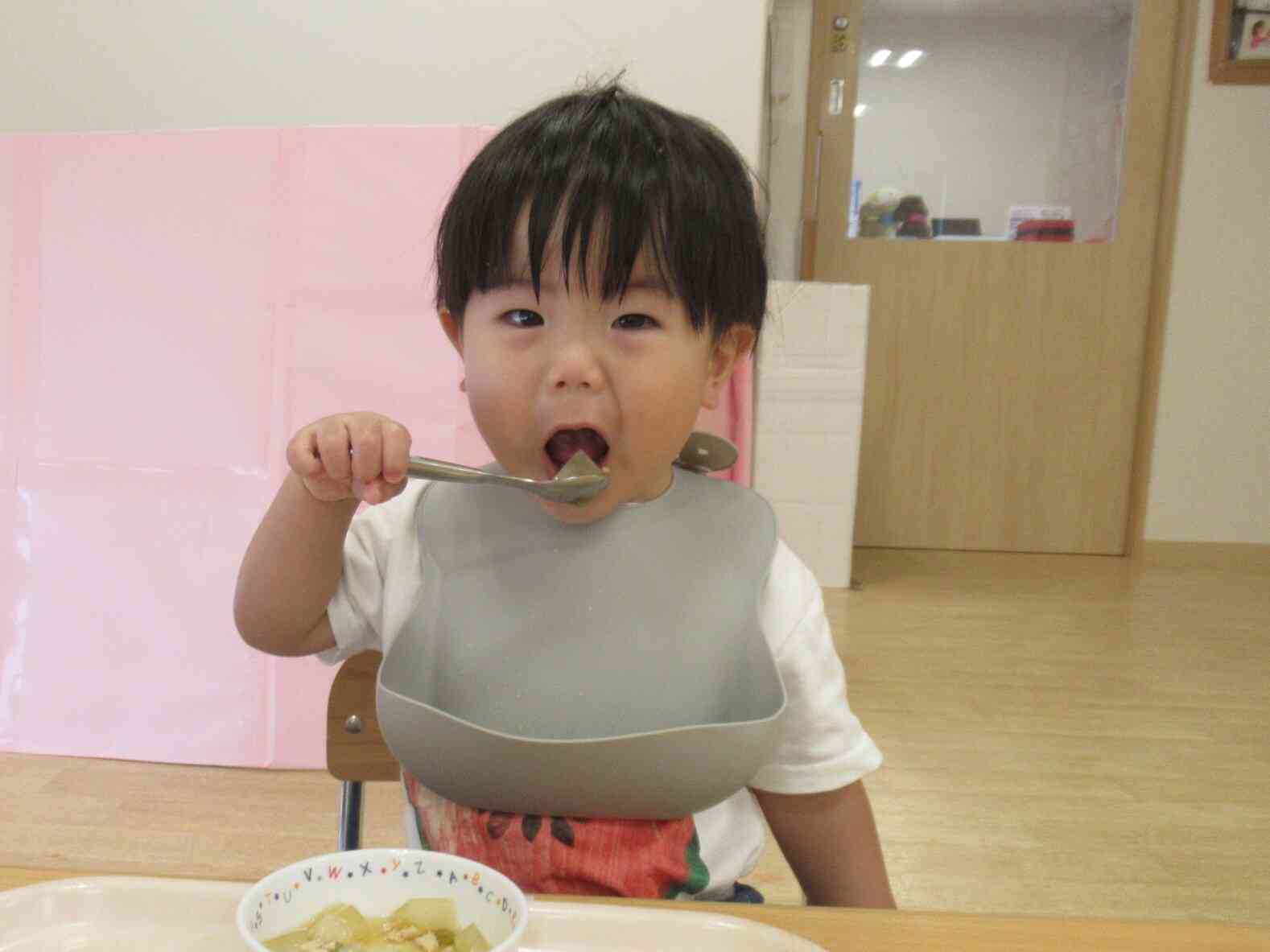 給食おいしいよ♬