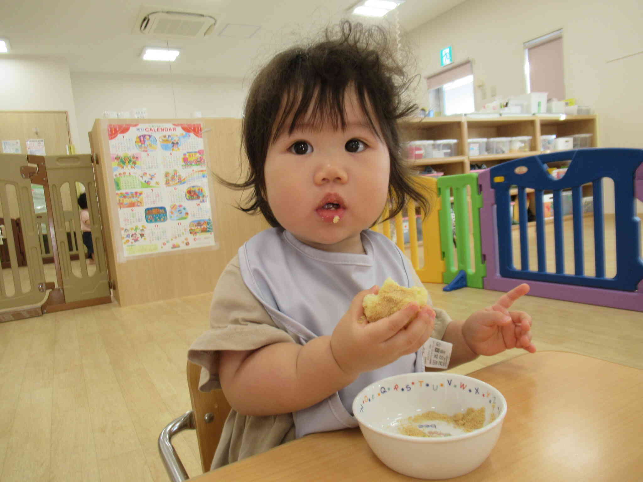 自分で作ったお団子おいしいね♡
