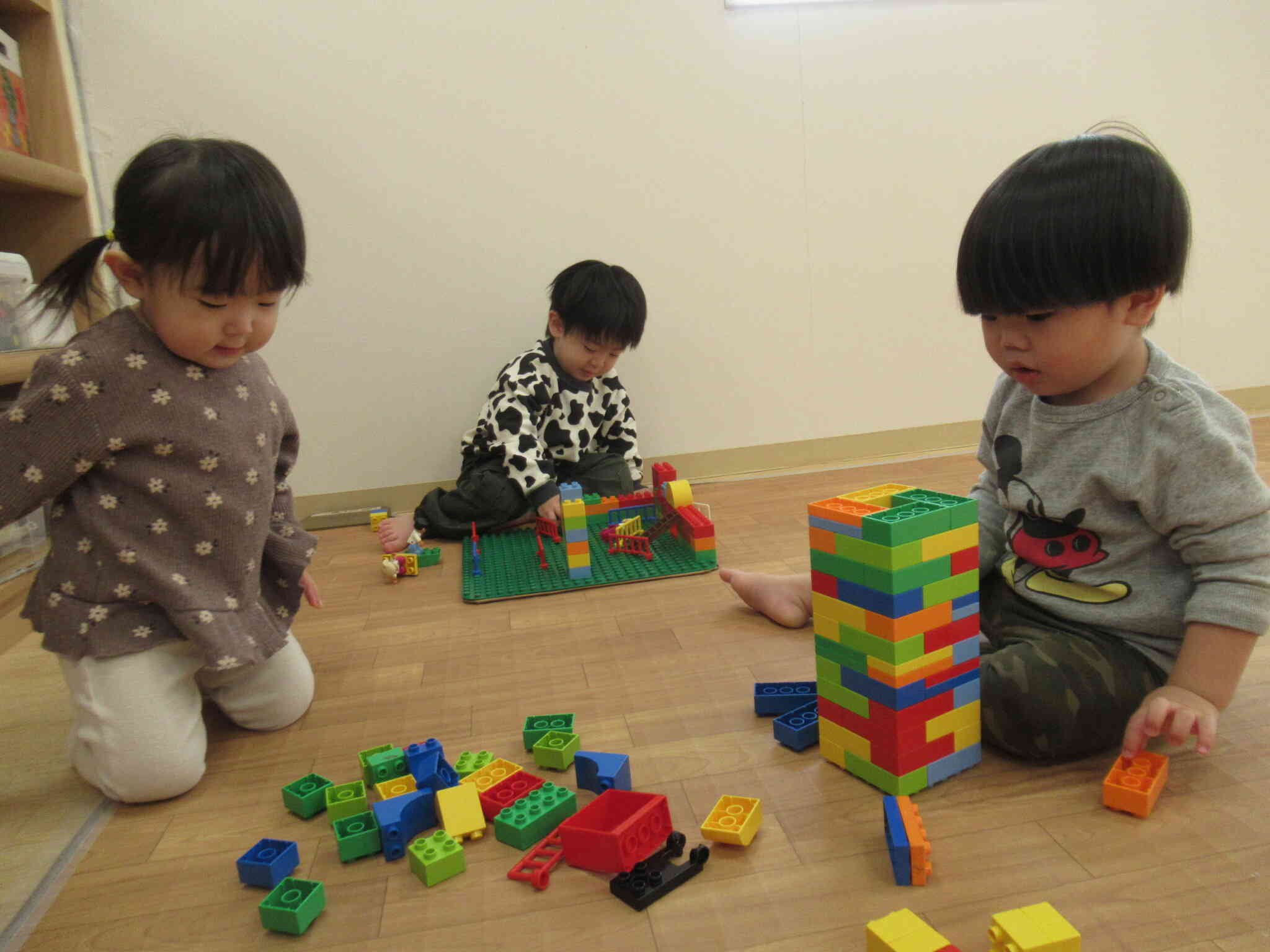 みんなで仲良く遊んだよ♪