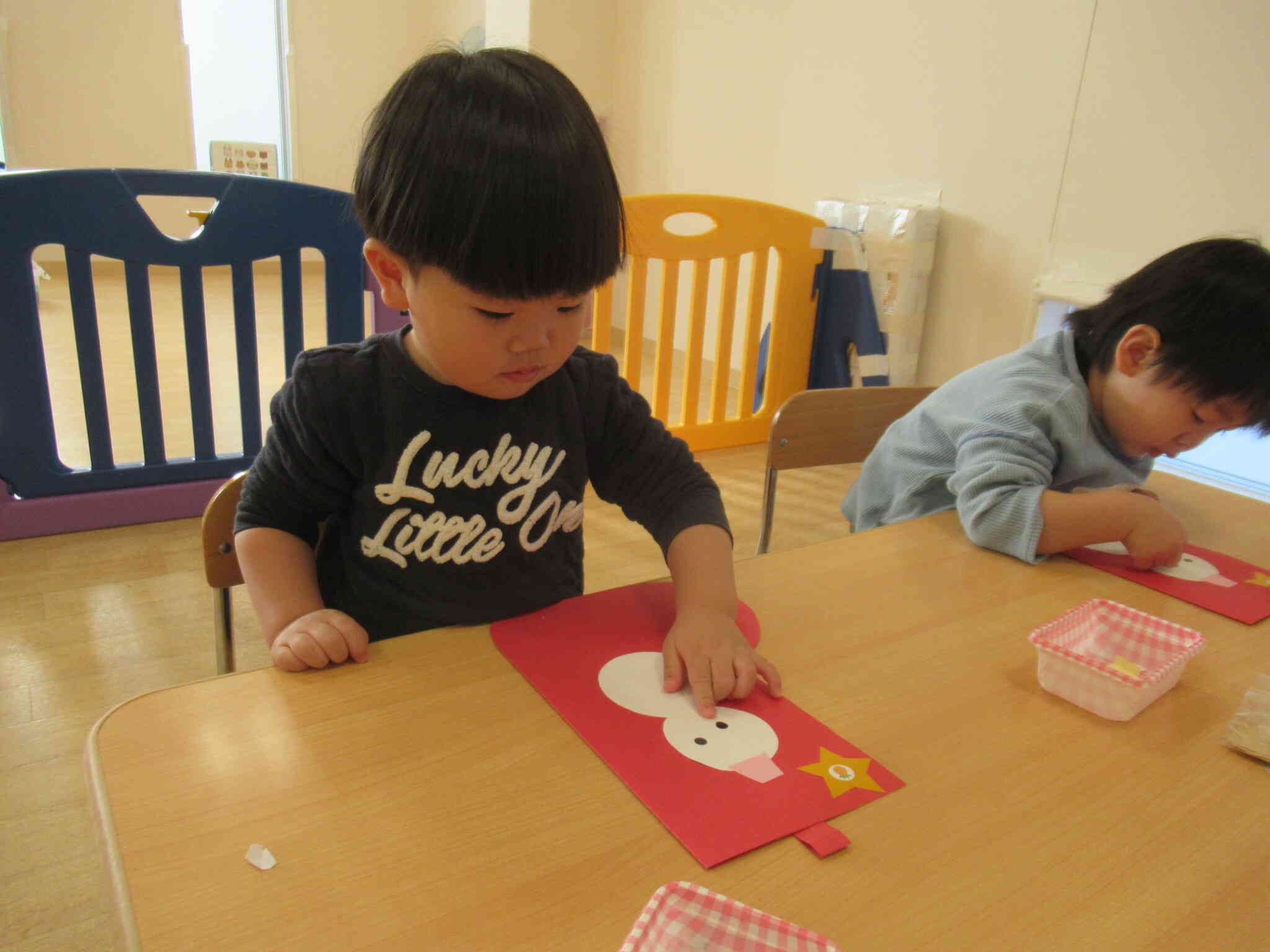 クリスマスのブーツを作ったよ♪