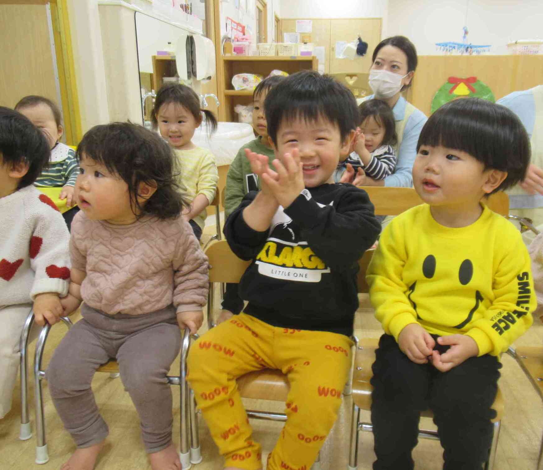 サンタさんがやってきたよ！