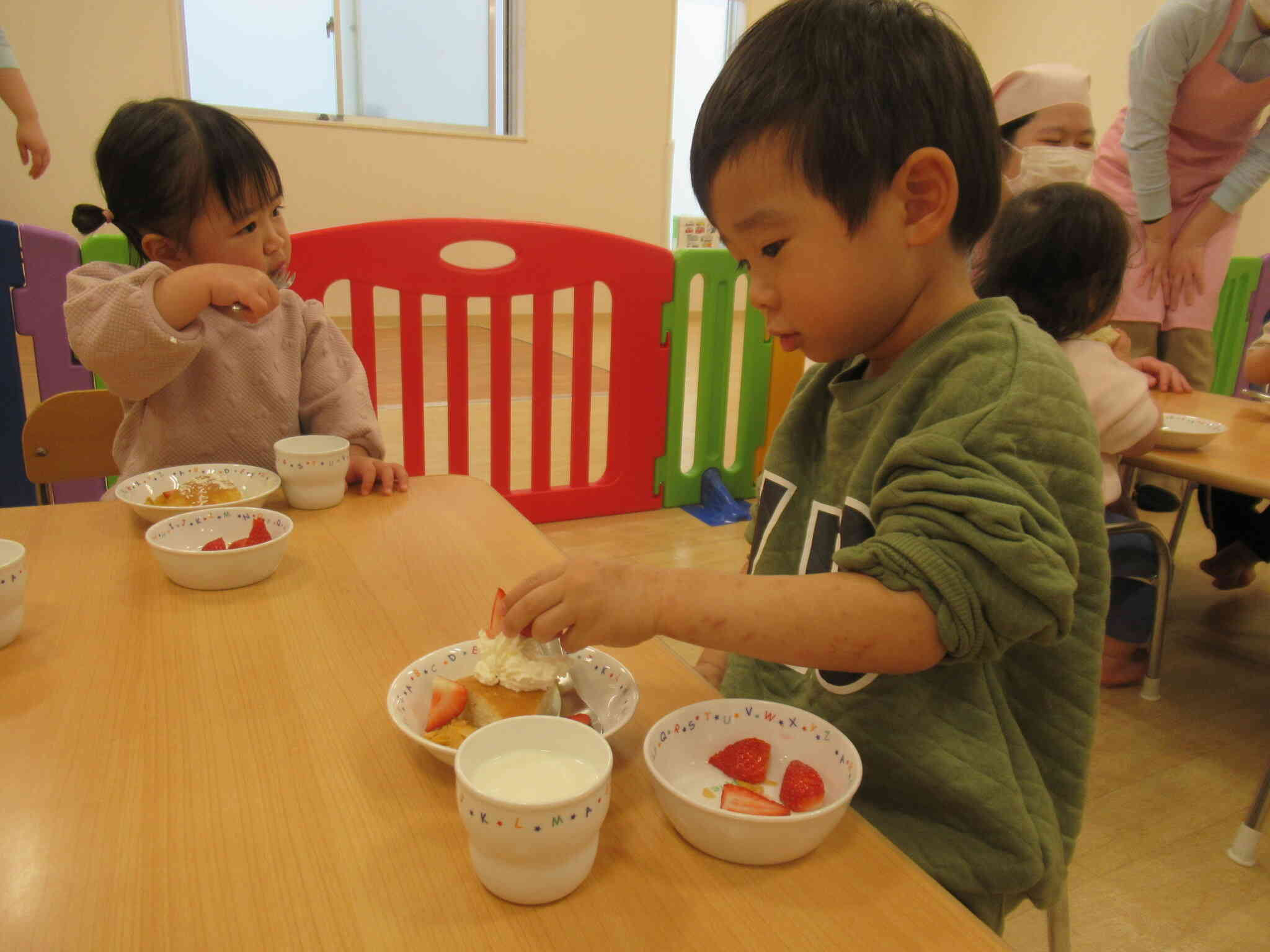 自分でつくるよ♪