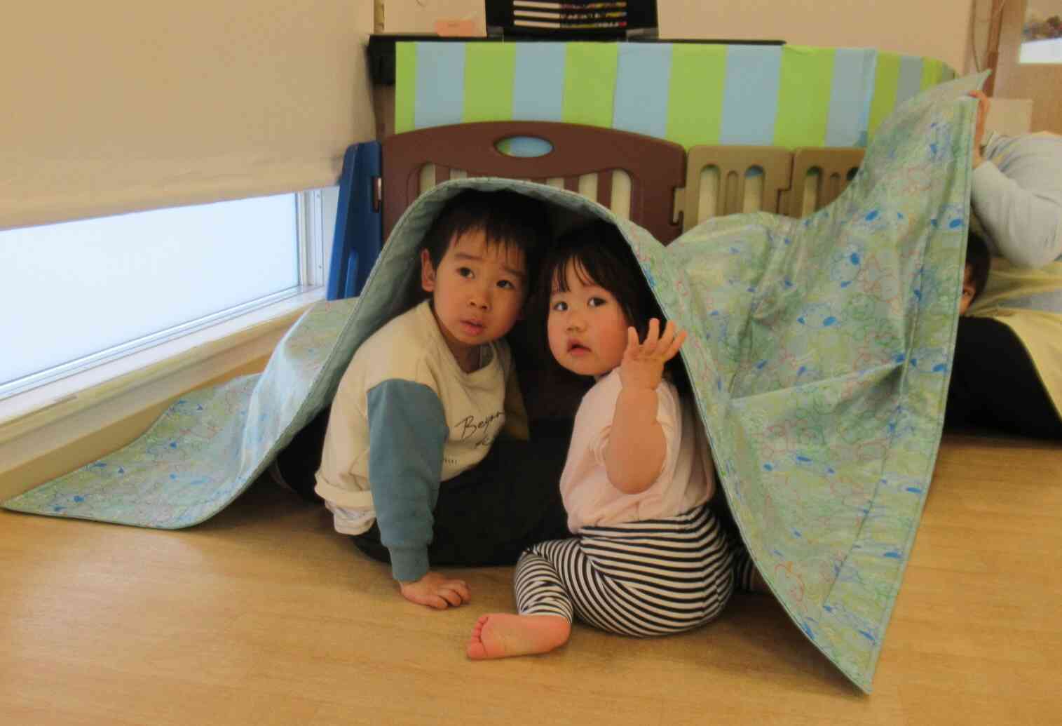 避難訓練をしたよ