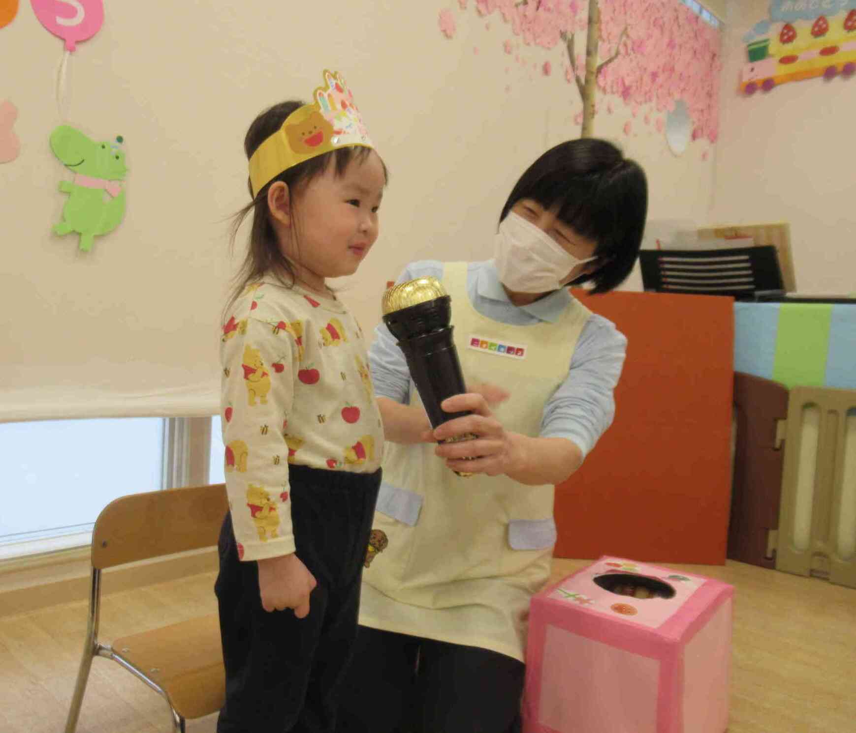 インタビュー♬