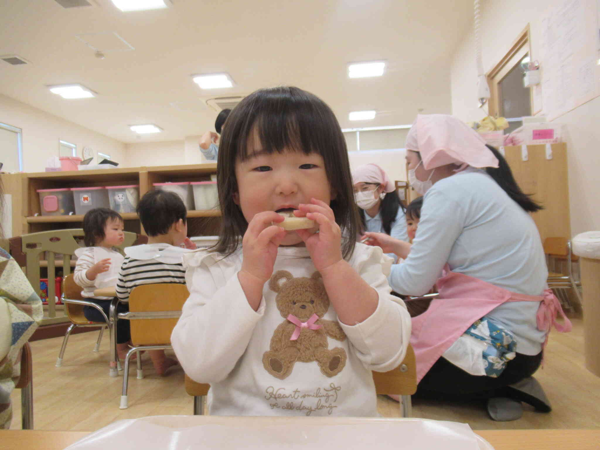 ジャムサンドづくり♪