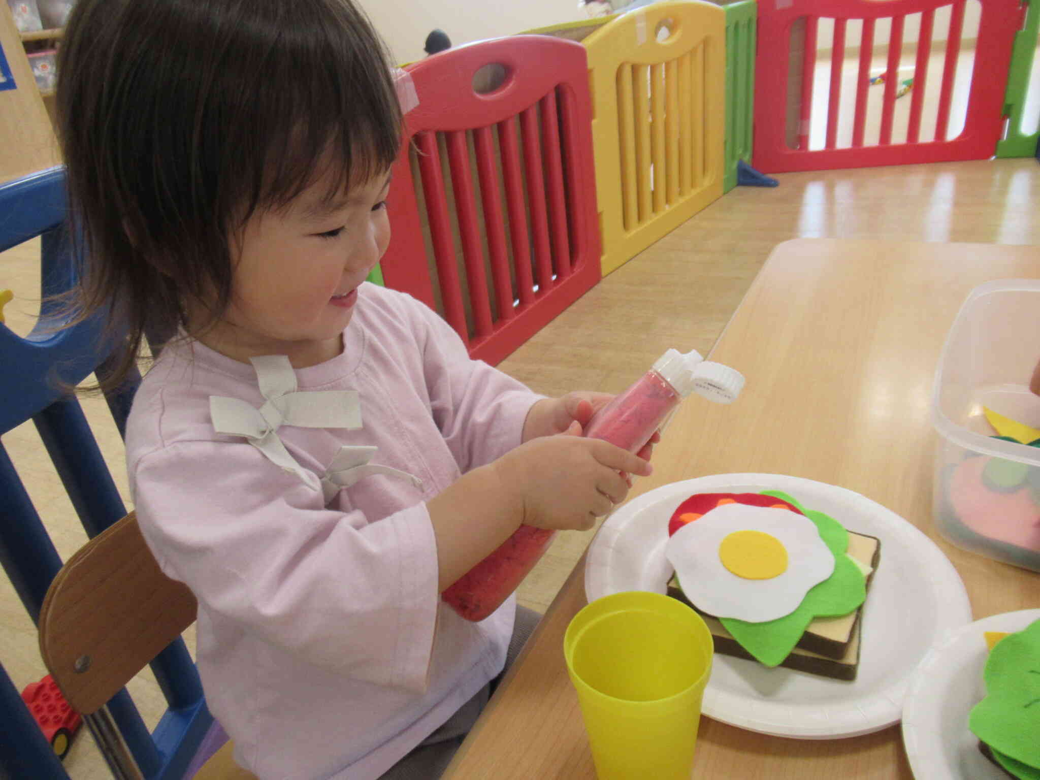 ケチャップ登場！