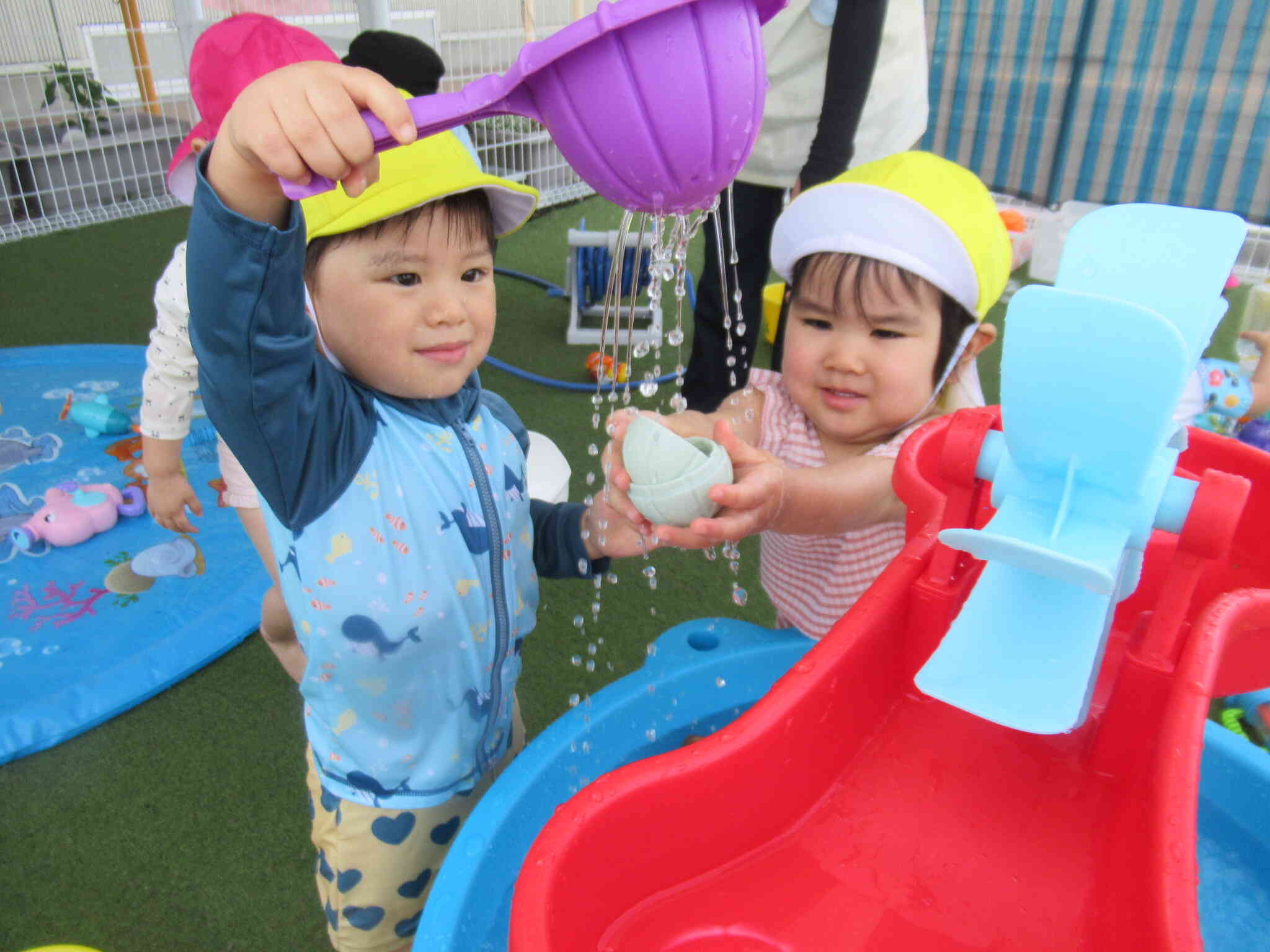 水あそび♪大好き