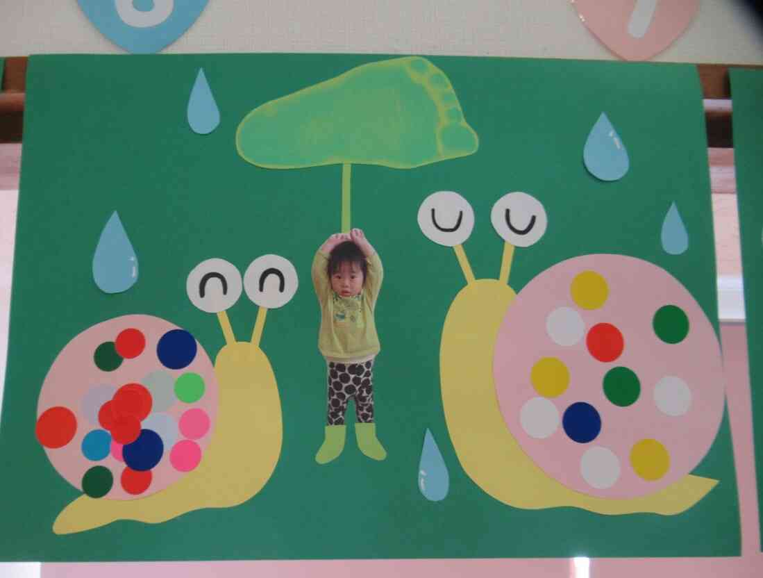 6月の壁面作品(りす組)