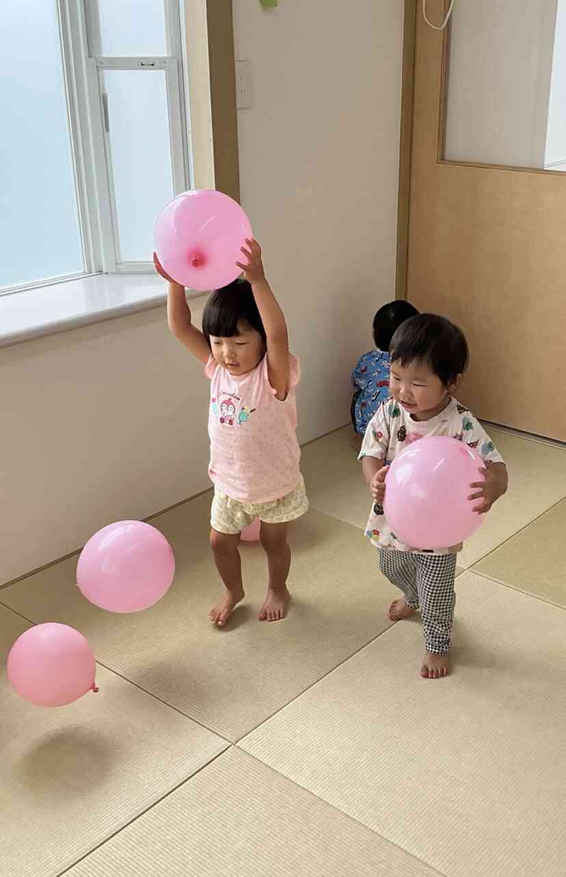 風船だー！