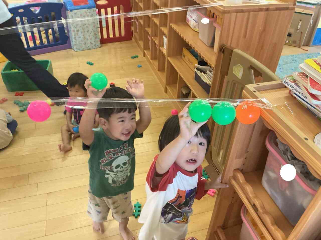 届くかなぁ…よいしょ