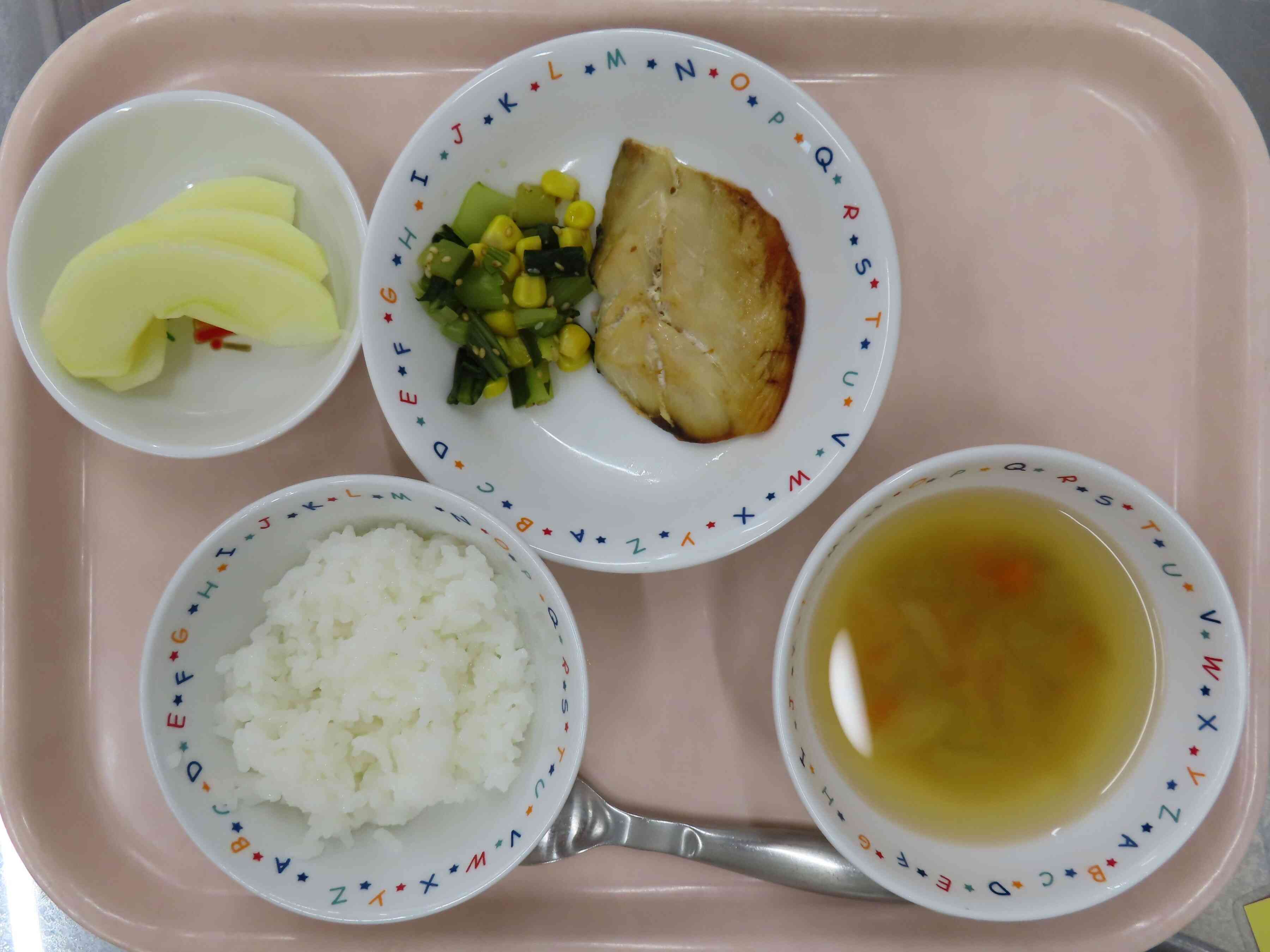 ５月２８日のお給食