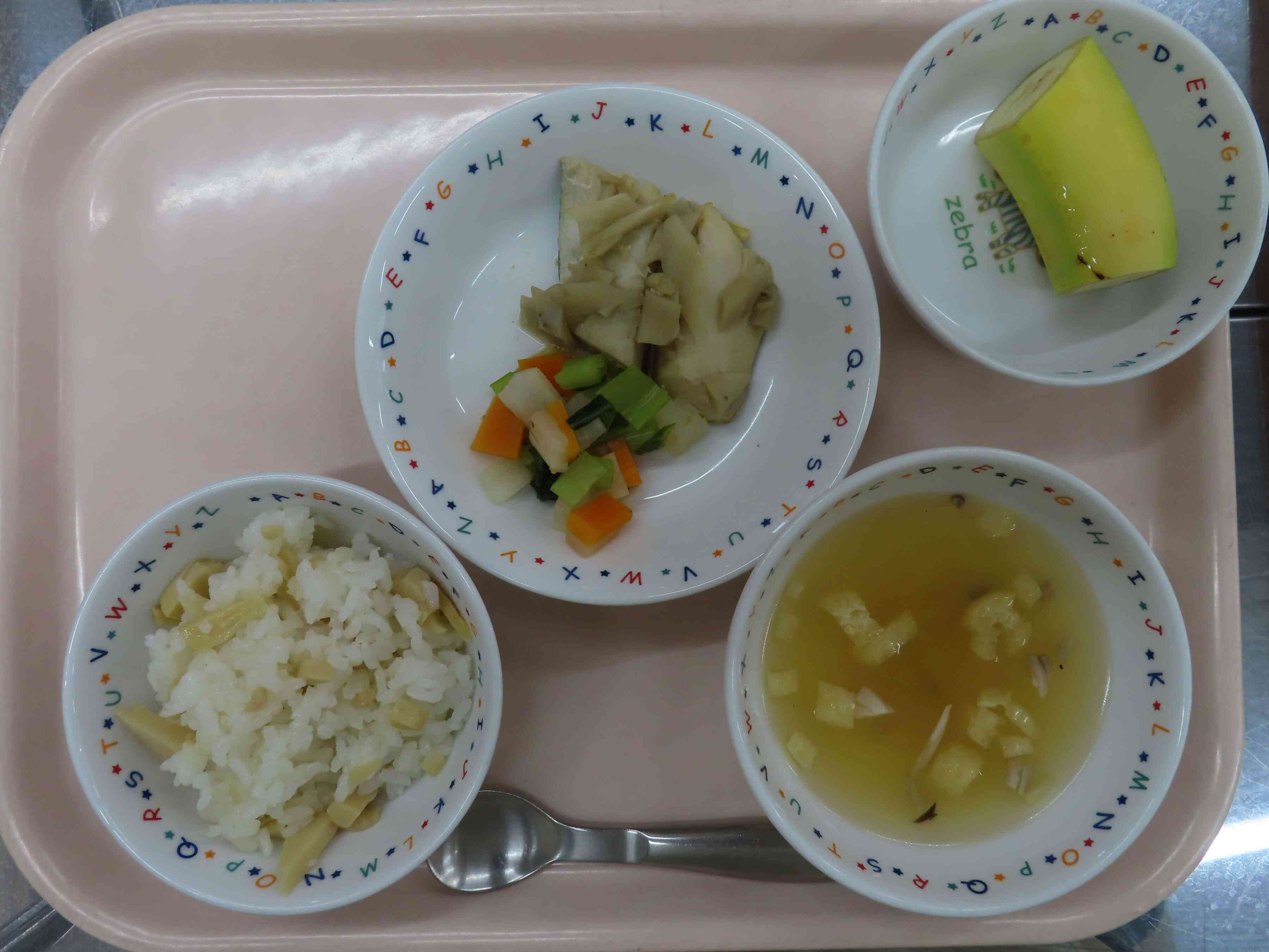 ５月２０日のお給食