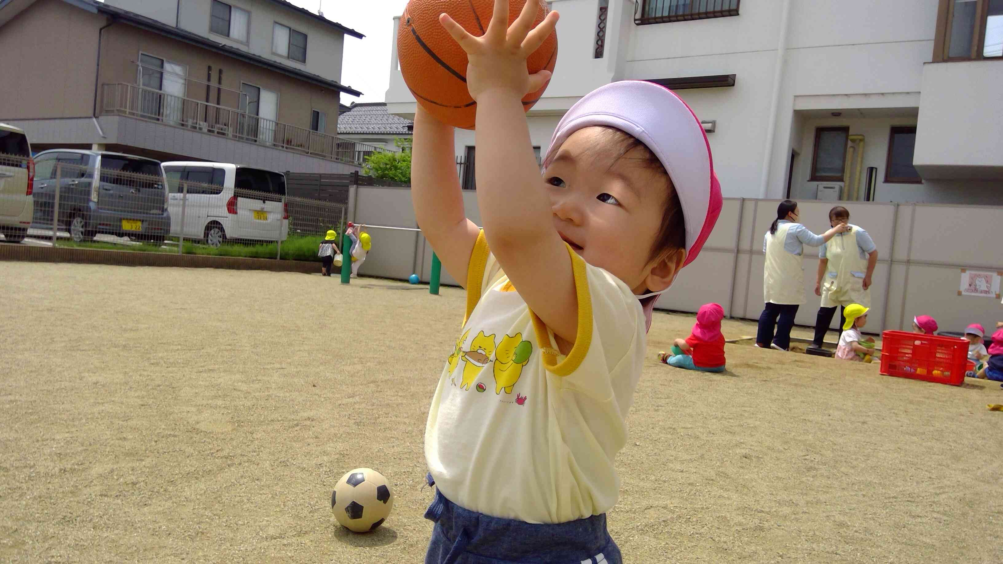 ボール楽しいな！