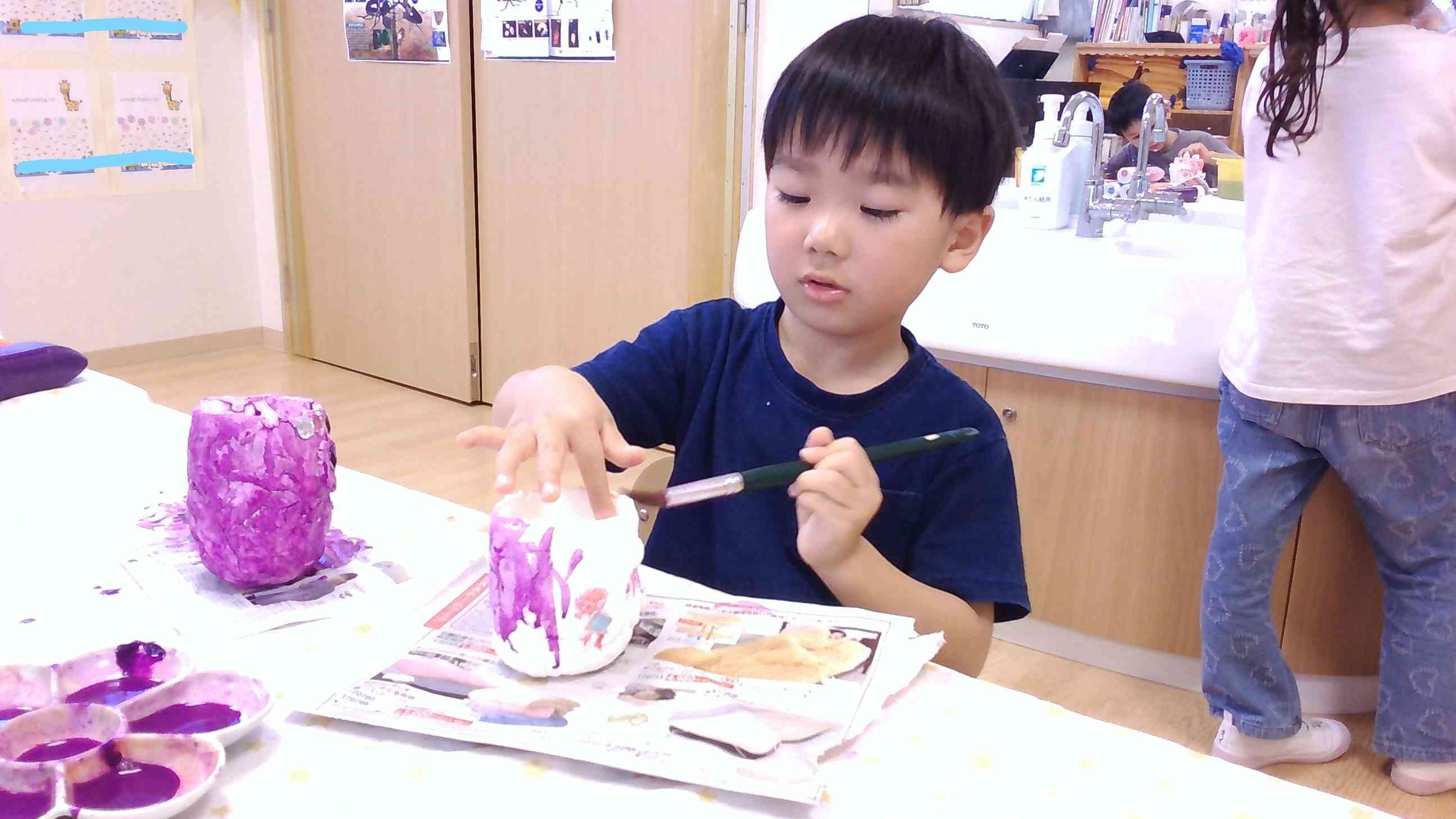 きれいな紫色です。