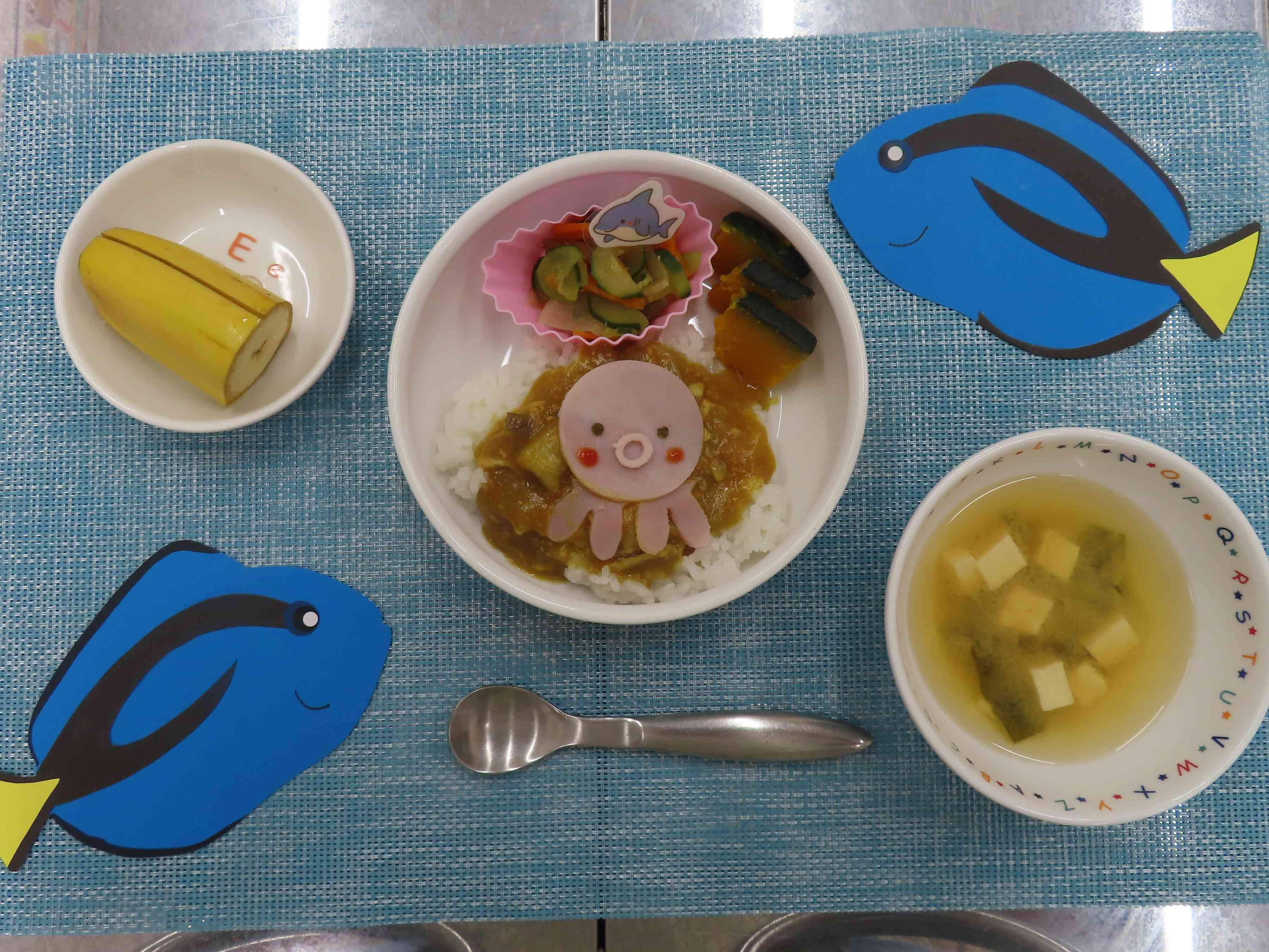 7月のお誕生会お給食。