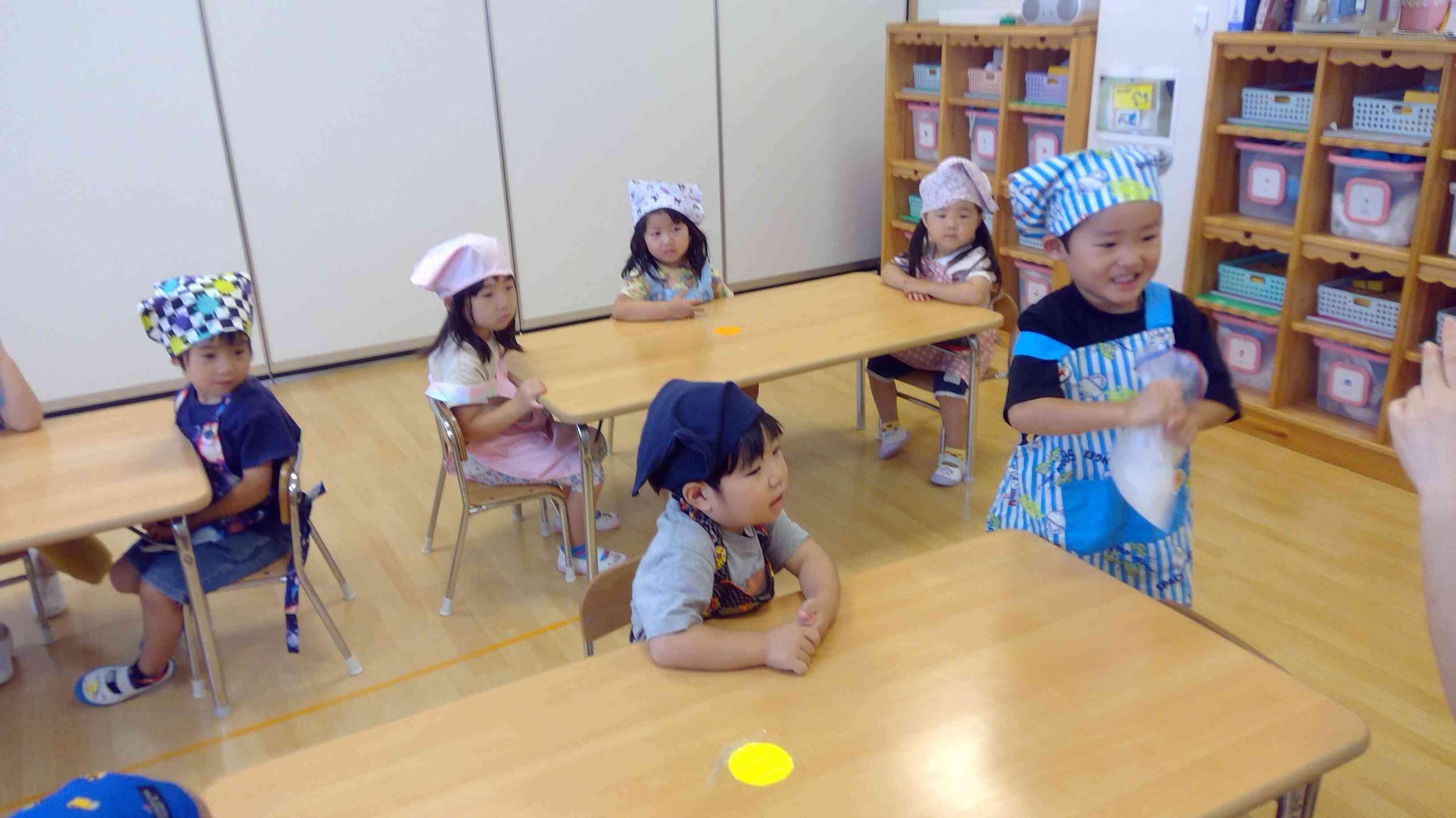 7月りすぐみ（３歳児）